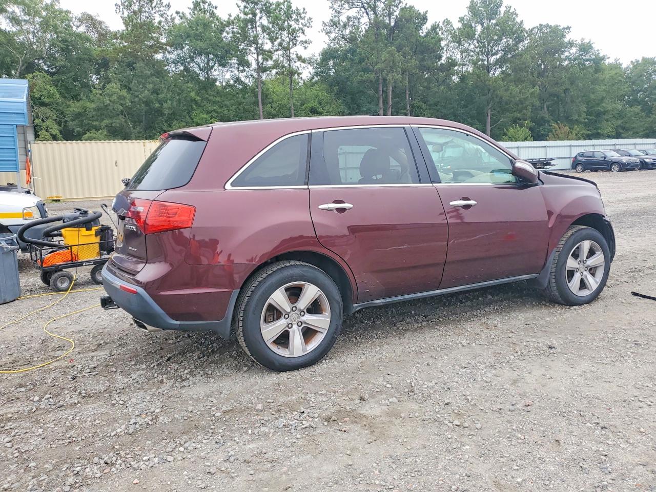 2013 Acura Mdx Technology Burgundy vin: 2HNYD2H34DH518979
