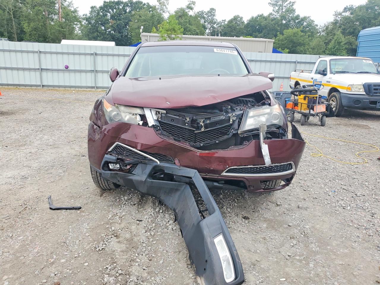 2013 Acura Mdx Technology Burgundy vin: 2HNYD2H34DH518979