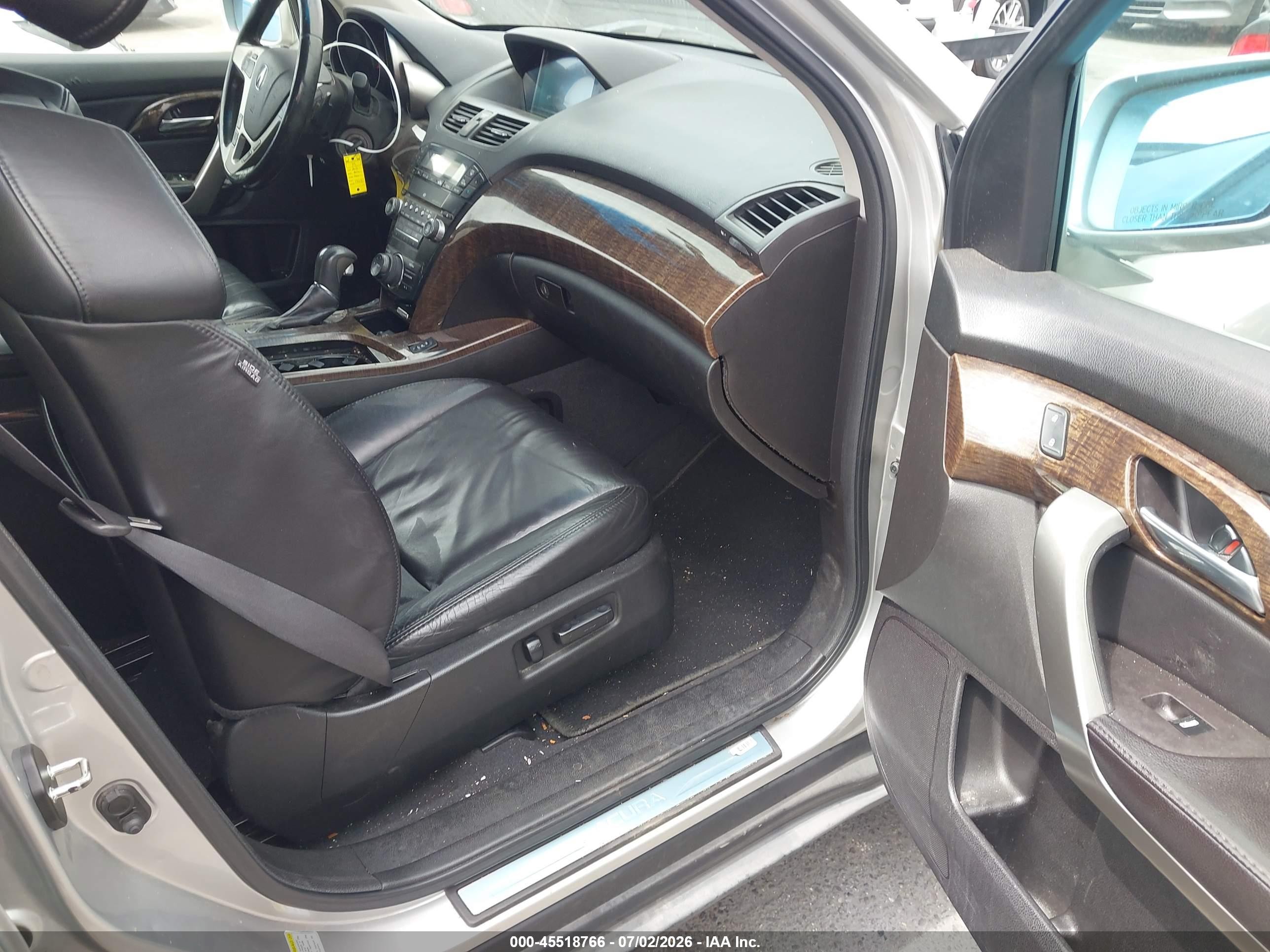 2013 Acura Mdx Technology Package Silver vin: 2HNYD2H34DH522031