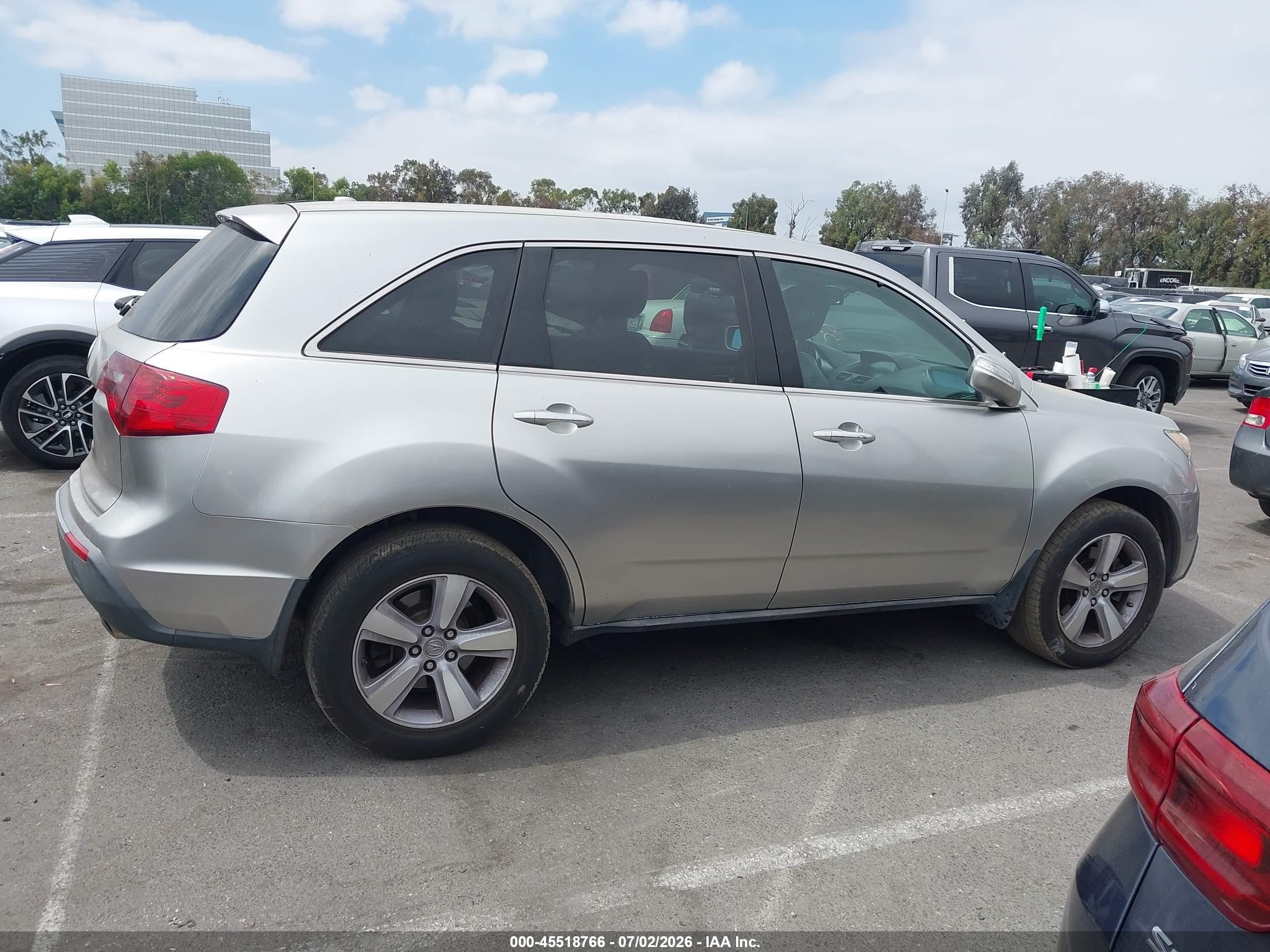 2013 Acura Mdx Technology Package Silver vin: 2HNYD2H34DH522031
