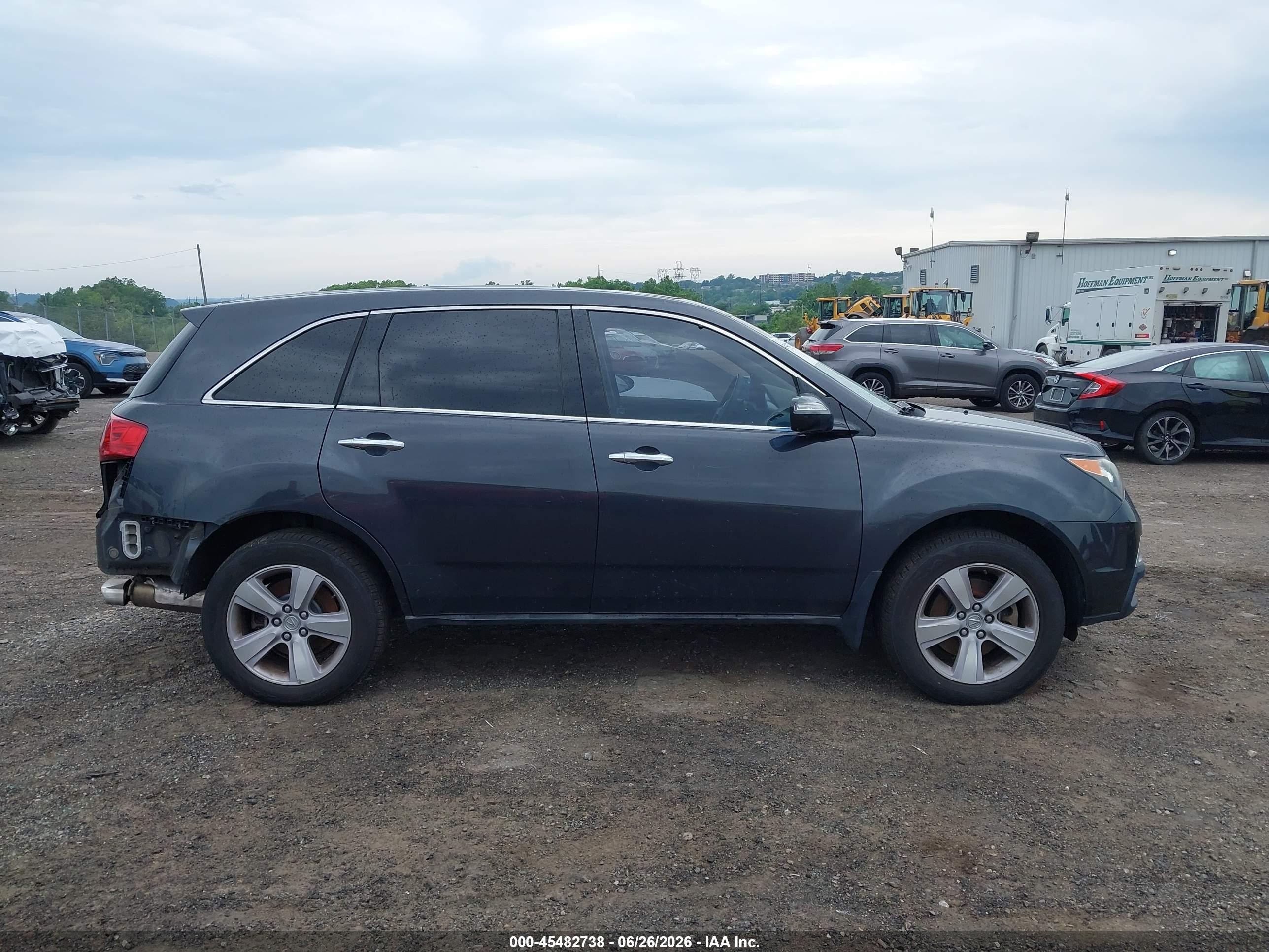 2013 Acura Mdx Technology Package Gray vin: 2HNYD2H34DH524734