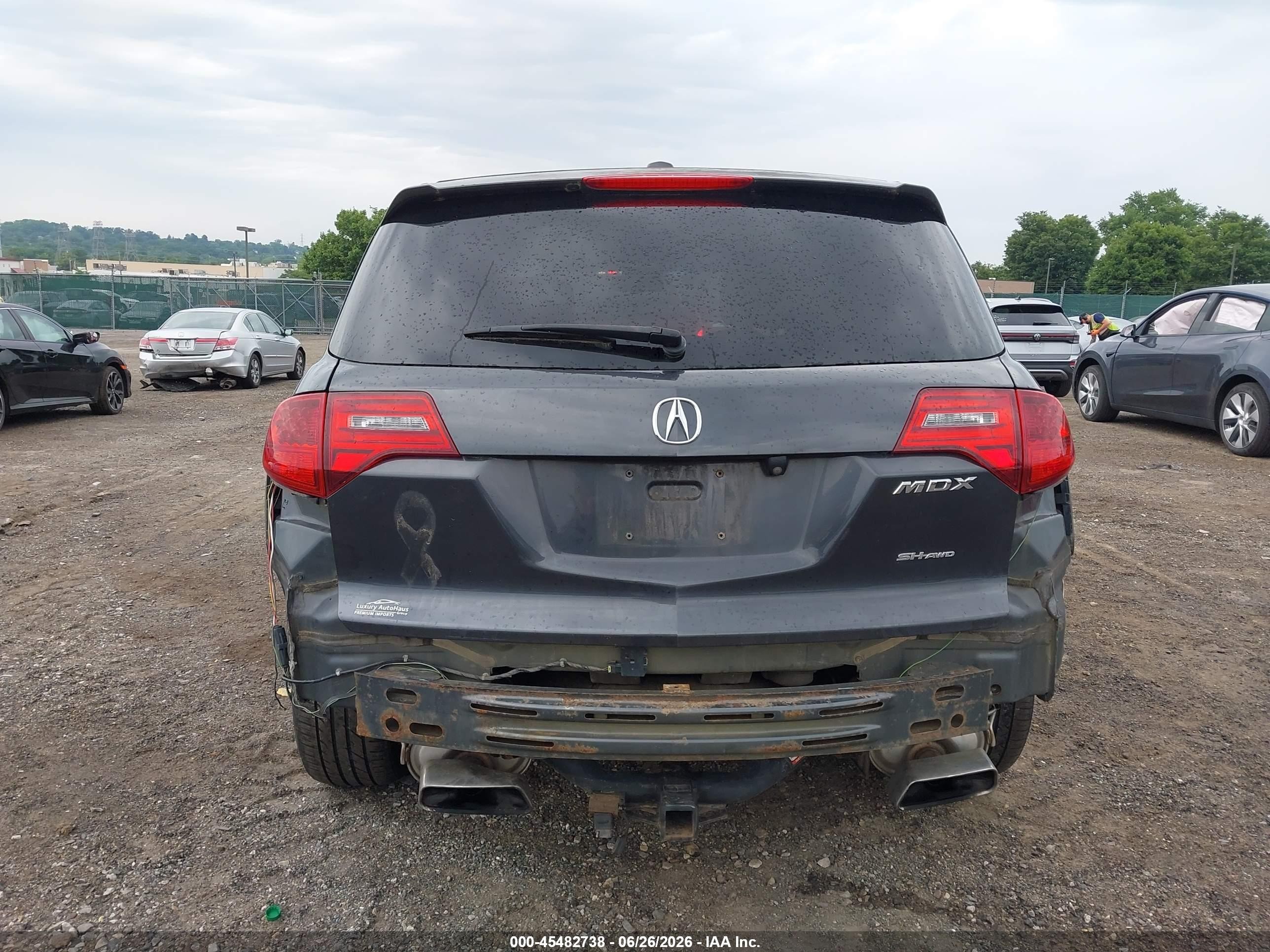 2013 Acura Mdx Technology Package Gray vin: 2HNYD2H34DH524734