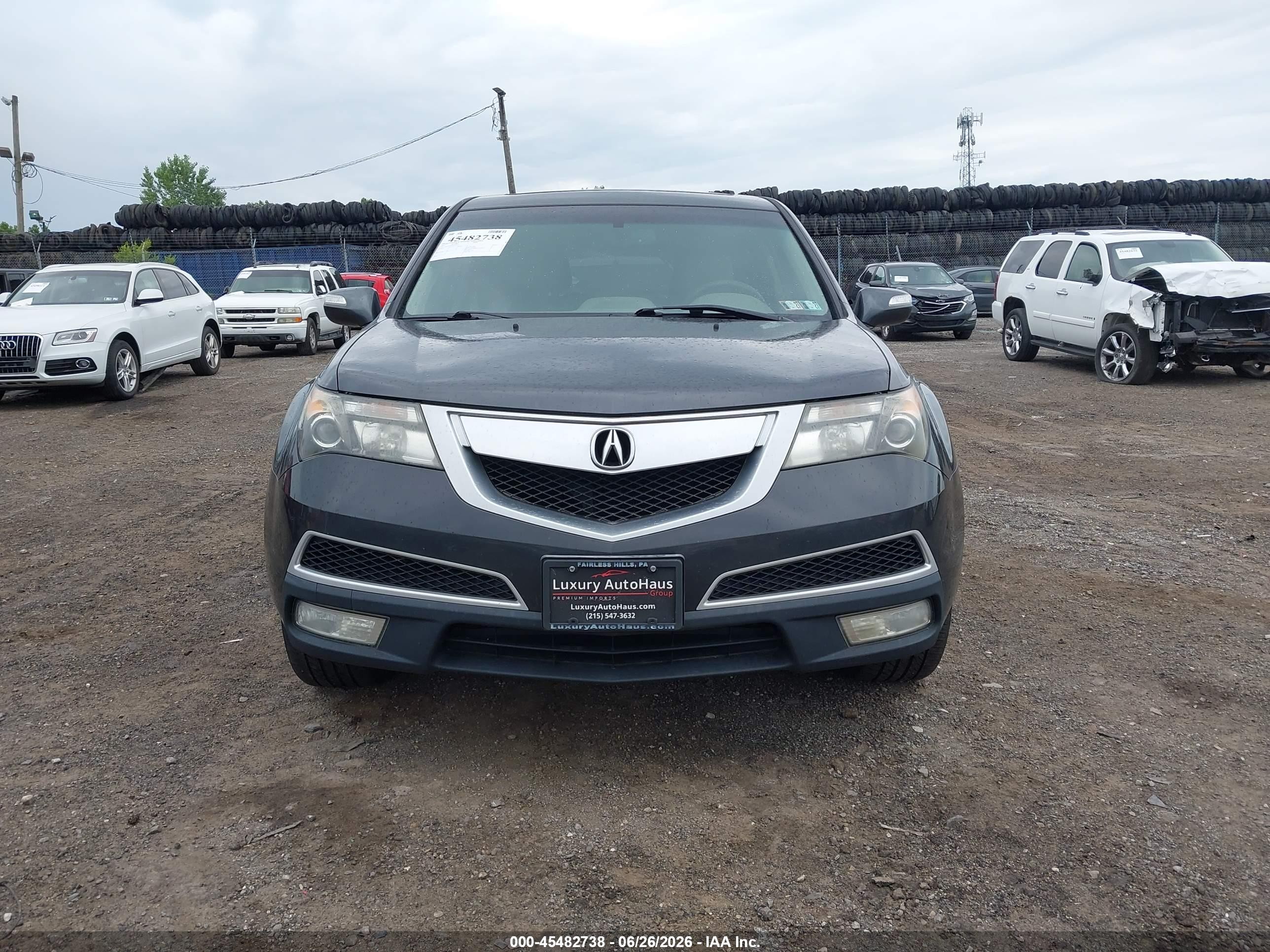2013 Acura Mdx Technology Package Gray vin: 2HNYD2H34DH524734