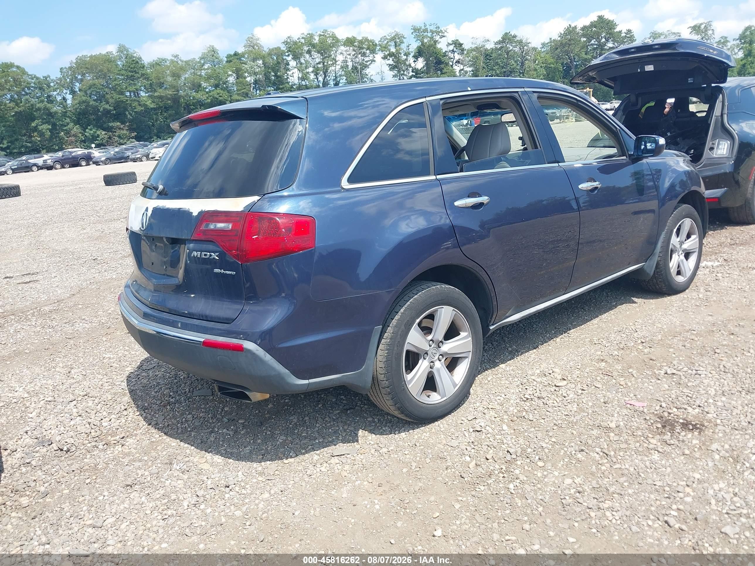 2012 Acura Mdx Technology Package Black vin: 2HNYD2H35CH502580