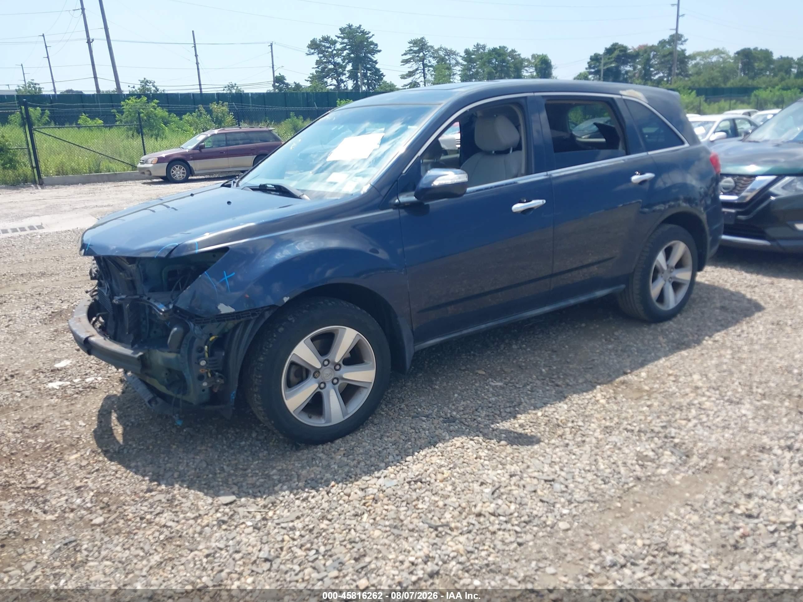 2012 Acura Mdx Technology Package Black vin: 2HNYD2H35CH502580