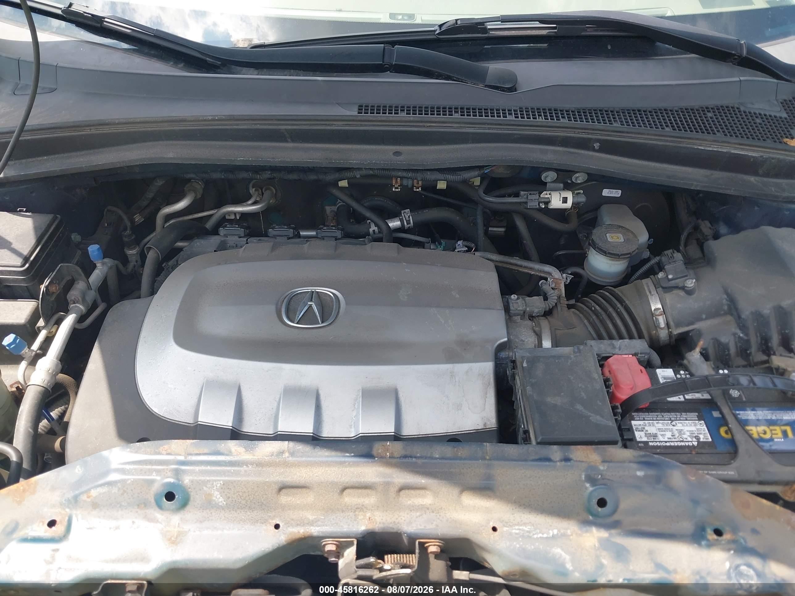 2012 Acura Mdx Technology Package Black vin: 2HNYD2H35CH502580
