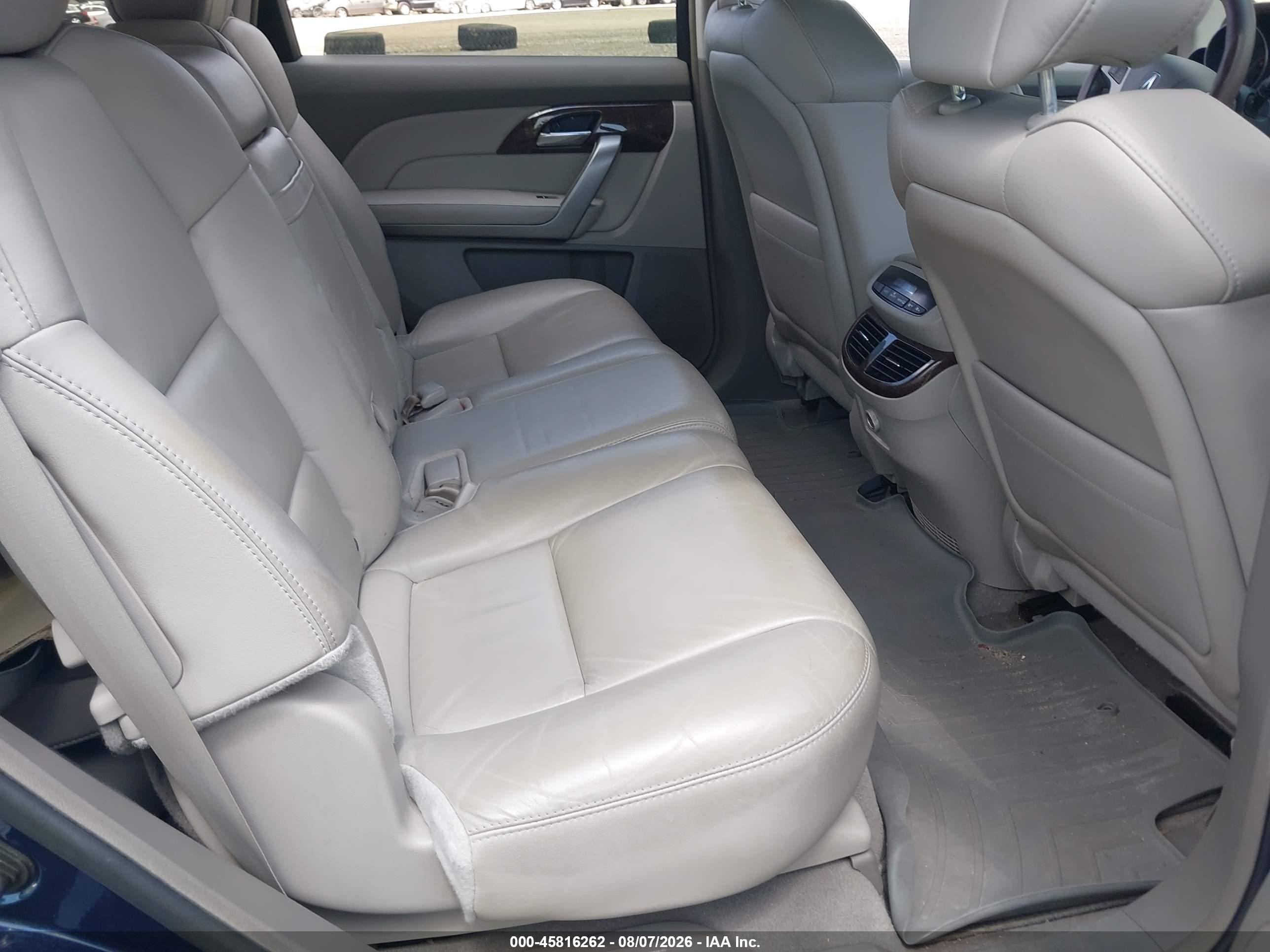2012 Acura Mdx Technology Package Black vin: 2HNYD2H35CH502580