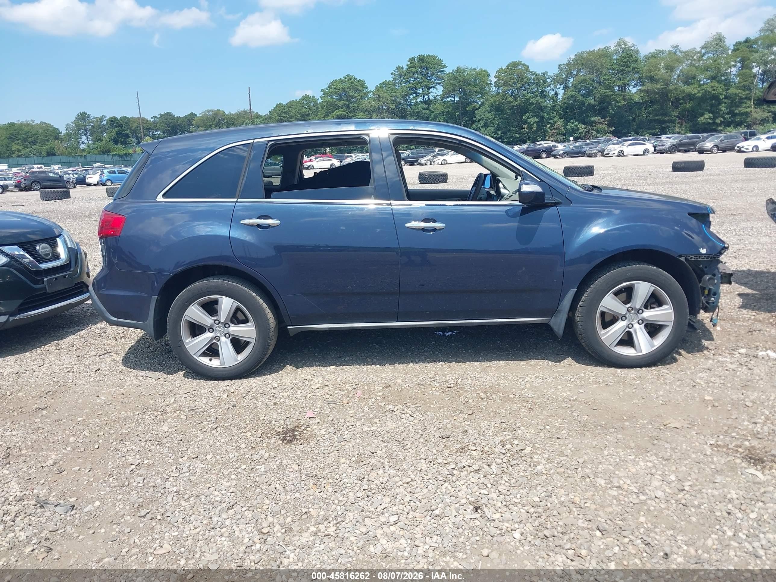 2012 Acura Mdx Technology Package Black vin: 2HNYD2H35CH502580