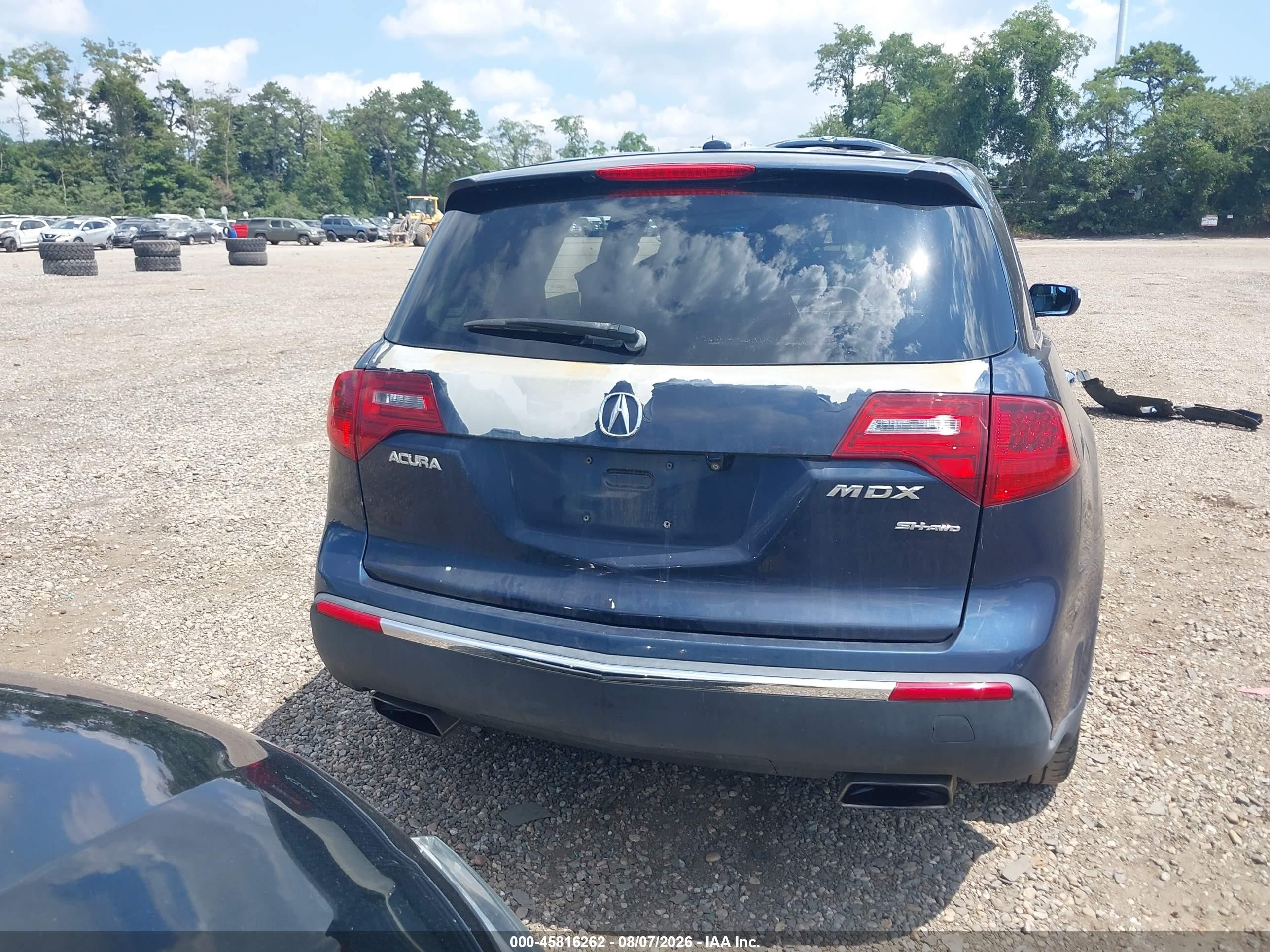 2012 Acura Mdx Technology Package Black vin: 2HNYD2H35CH502580
