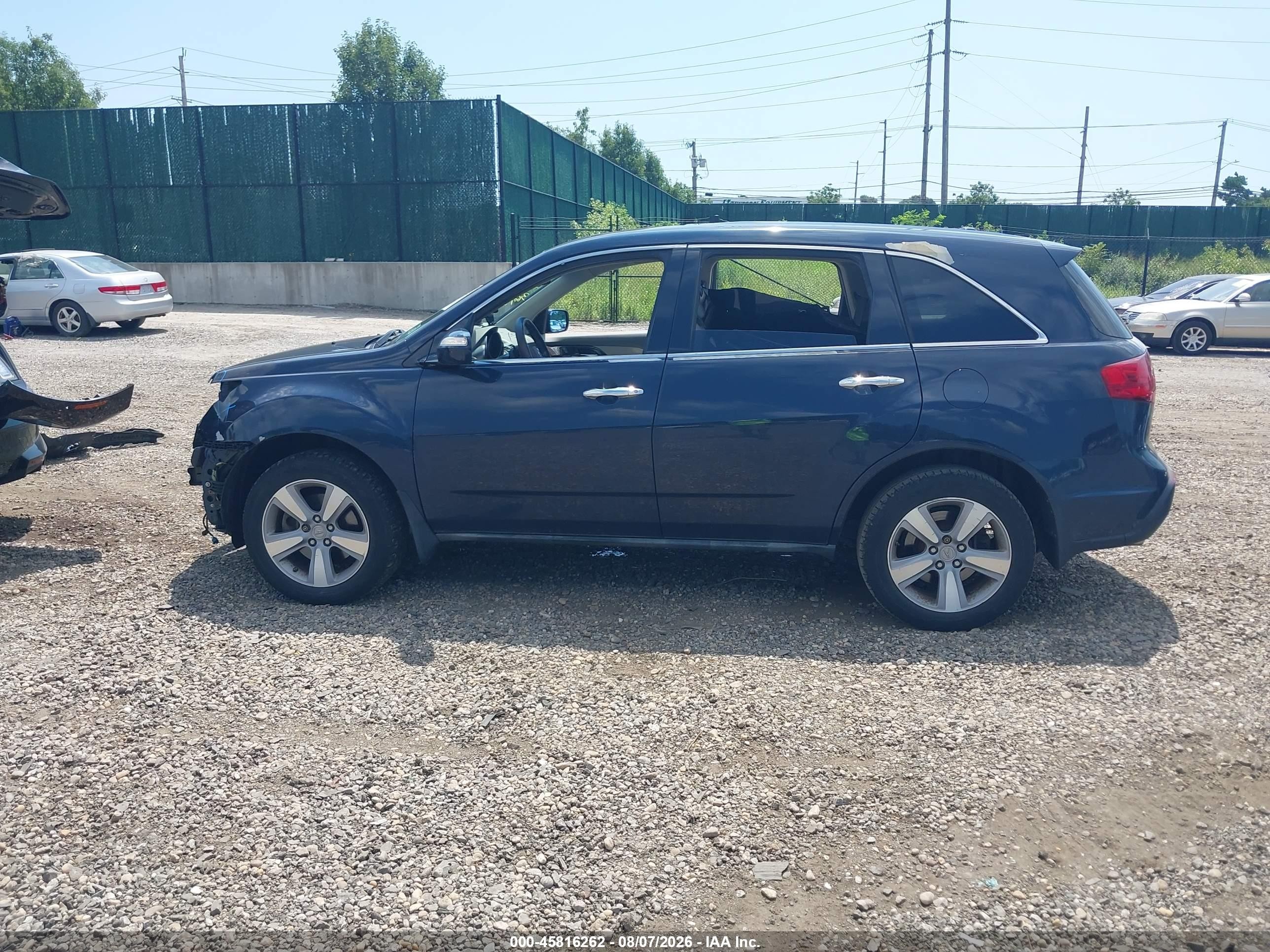 2012 Acura Mdx Technology Package Black vin: 2HNYD2H35CH502580