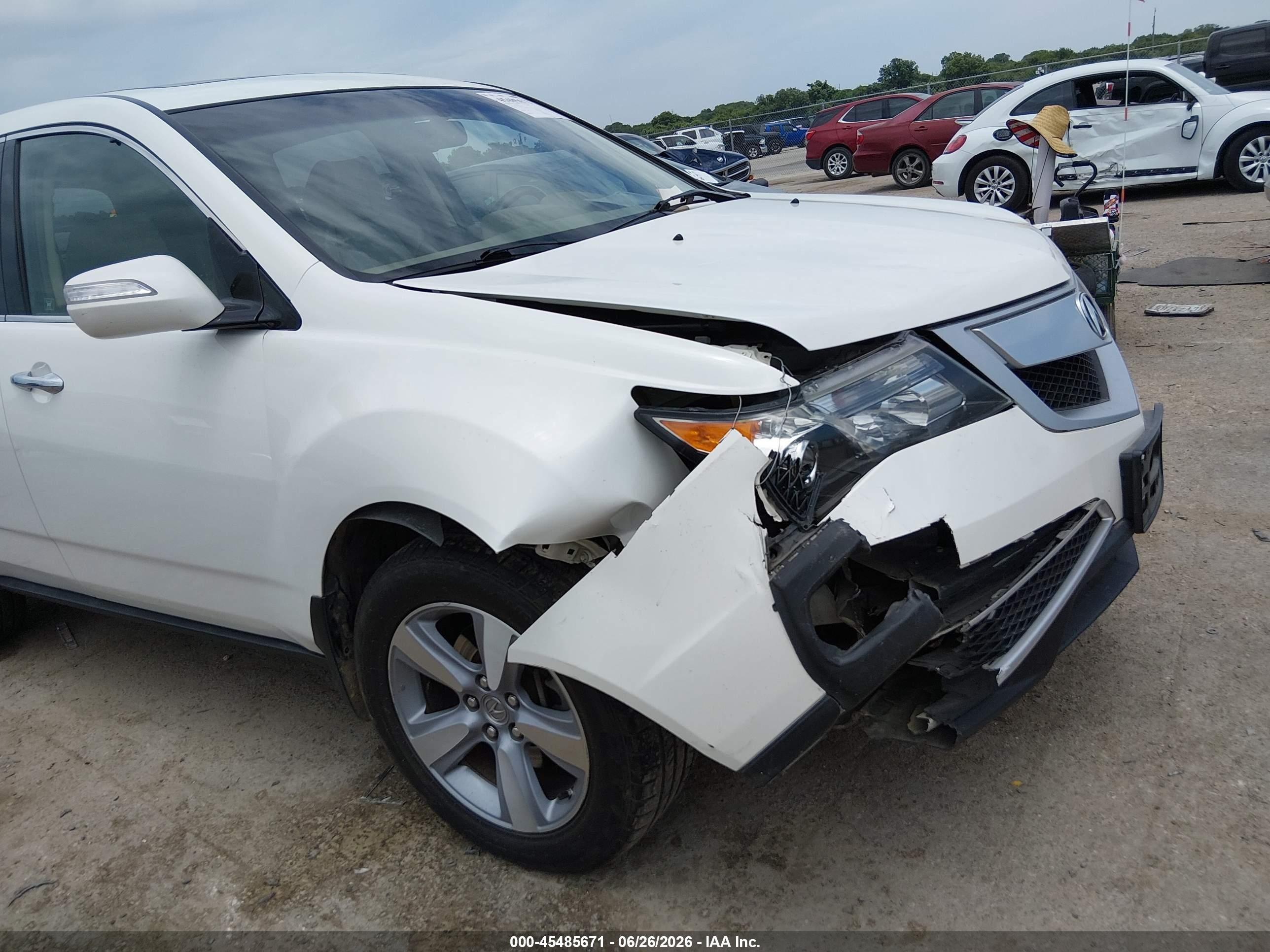 2012 Acura Mdx Technology Package White vin: 2HNYD2H35CH511179