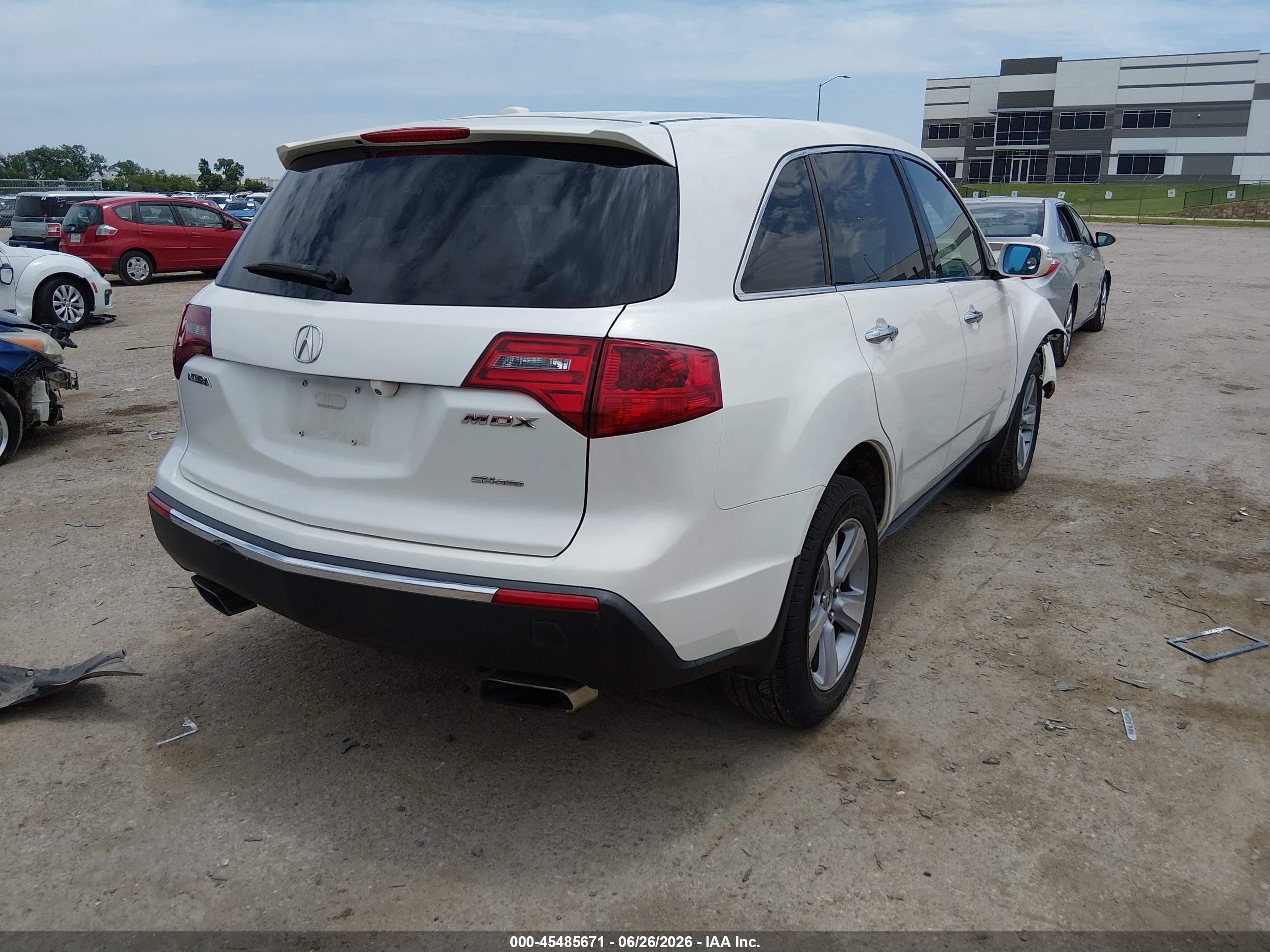 2012 Acura Mdx Technology Package White vin: 2HNYD2H35CH511179
