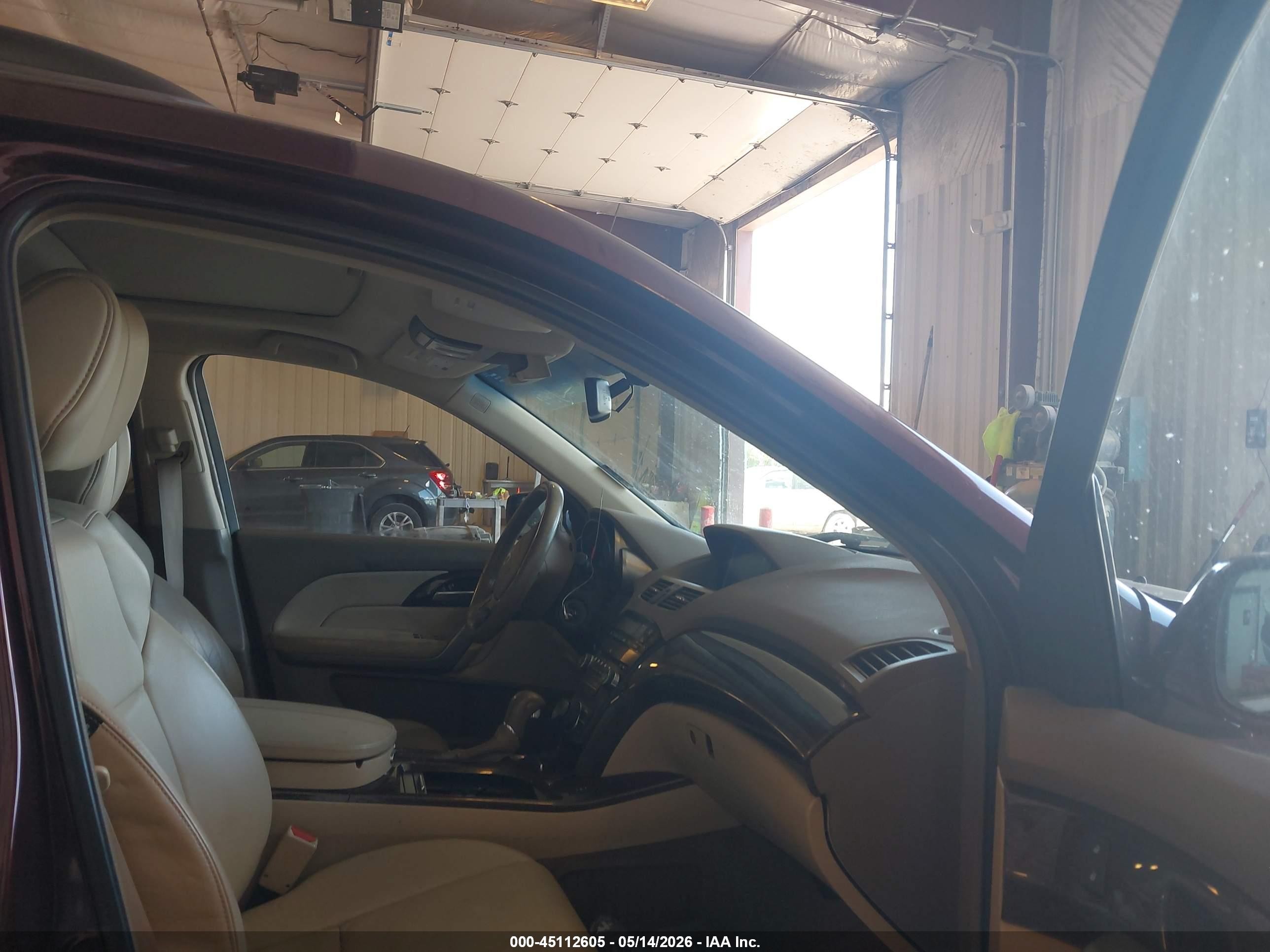 2012 Acura Mdx Technology Package Burgundy vin: 2HNYD2H35CH512459