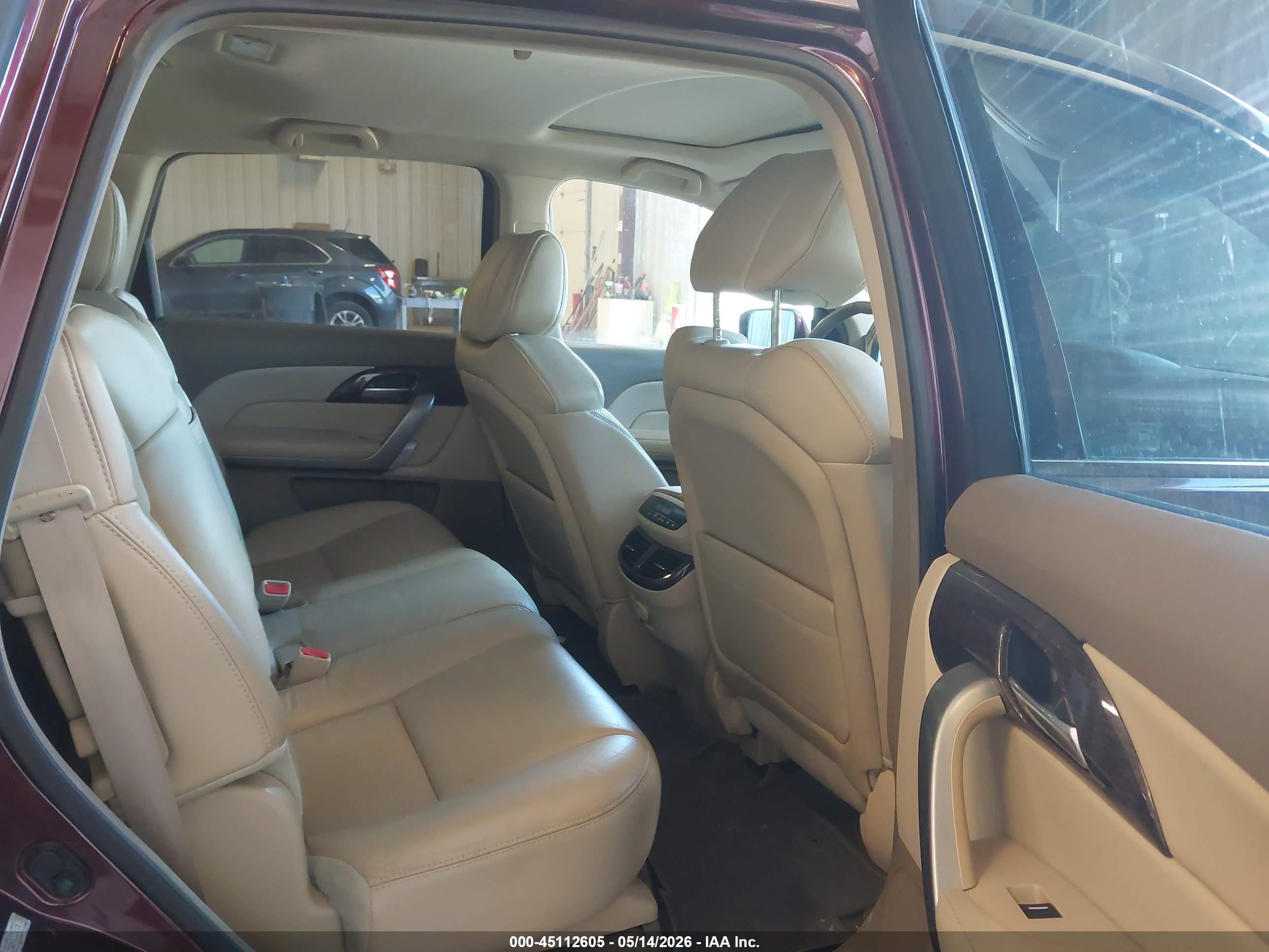 2012 Acura Mdx Technology Package Burgundy vin: 2HNYD2H35CH512459