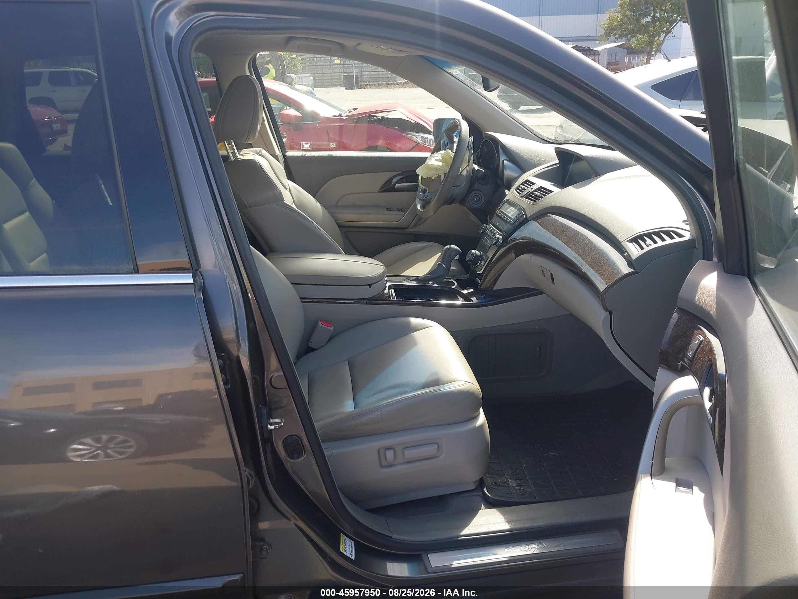 2012 Acura Mdx Technology Package Gray vin: 2HNYD2H35CH530072