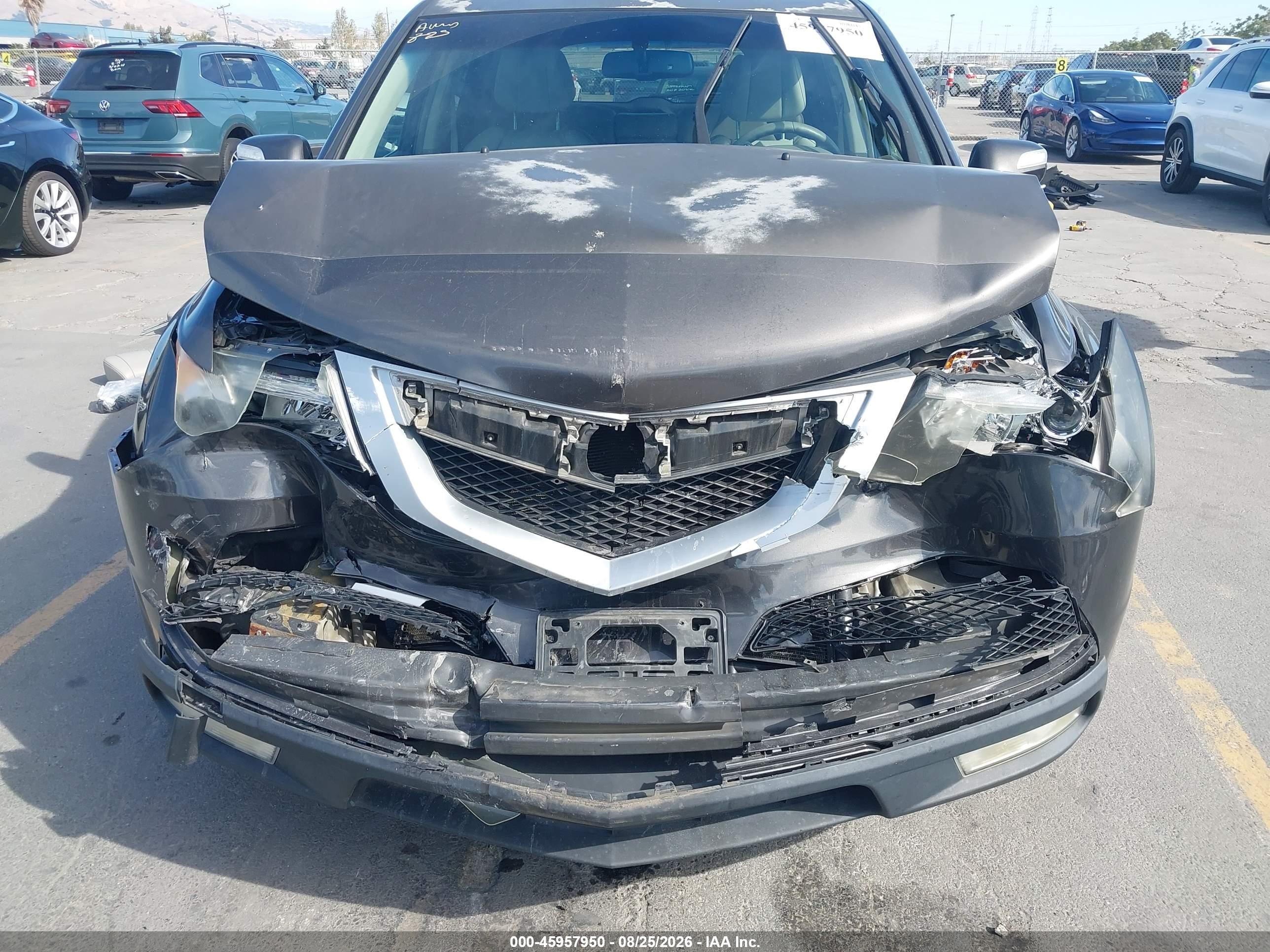 2012 Acura Mdx Technology Package Gray vin: 2HNYD2H35CH530072