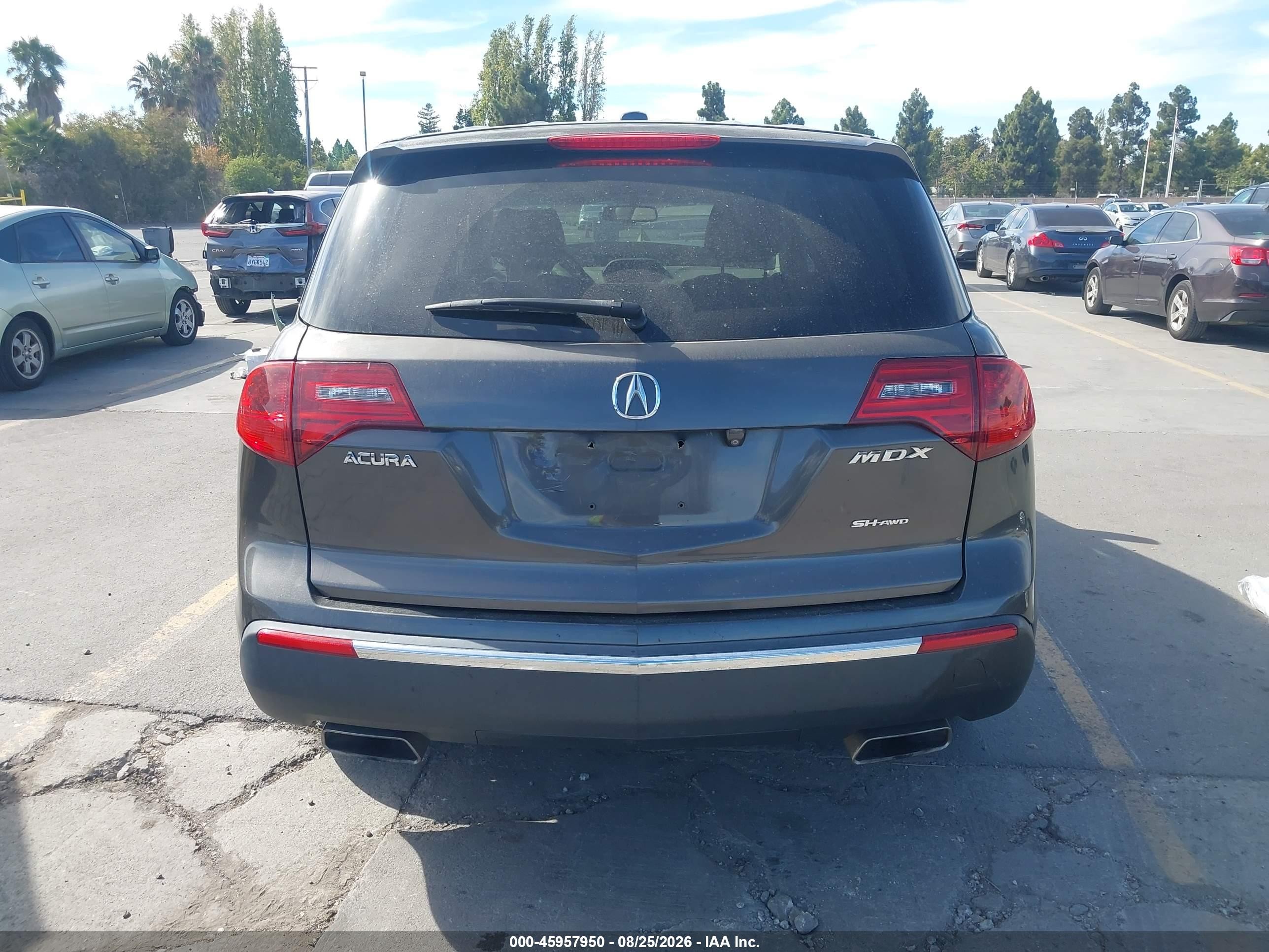 2012 Acura Mdx Technology Package Gray vin: 2HNYD2H35CH530072