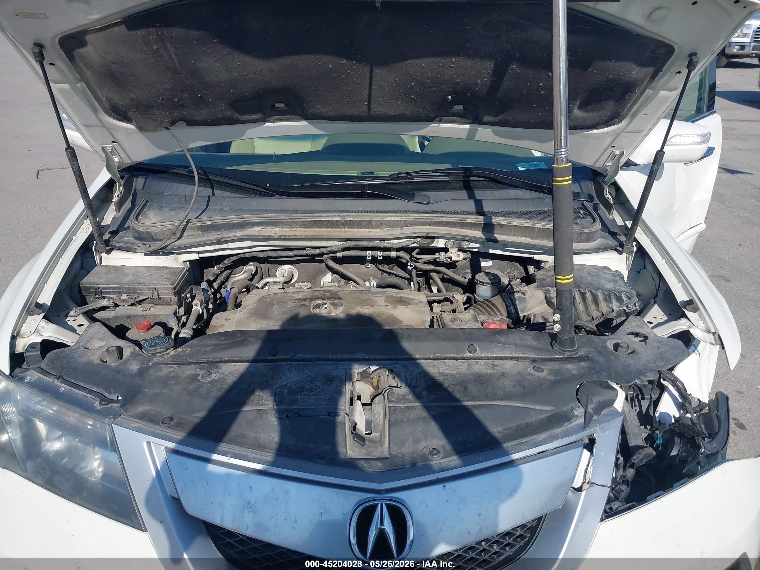 2012 Acura Mdx Technology Package White vin: 2HNYD2H35CH549415