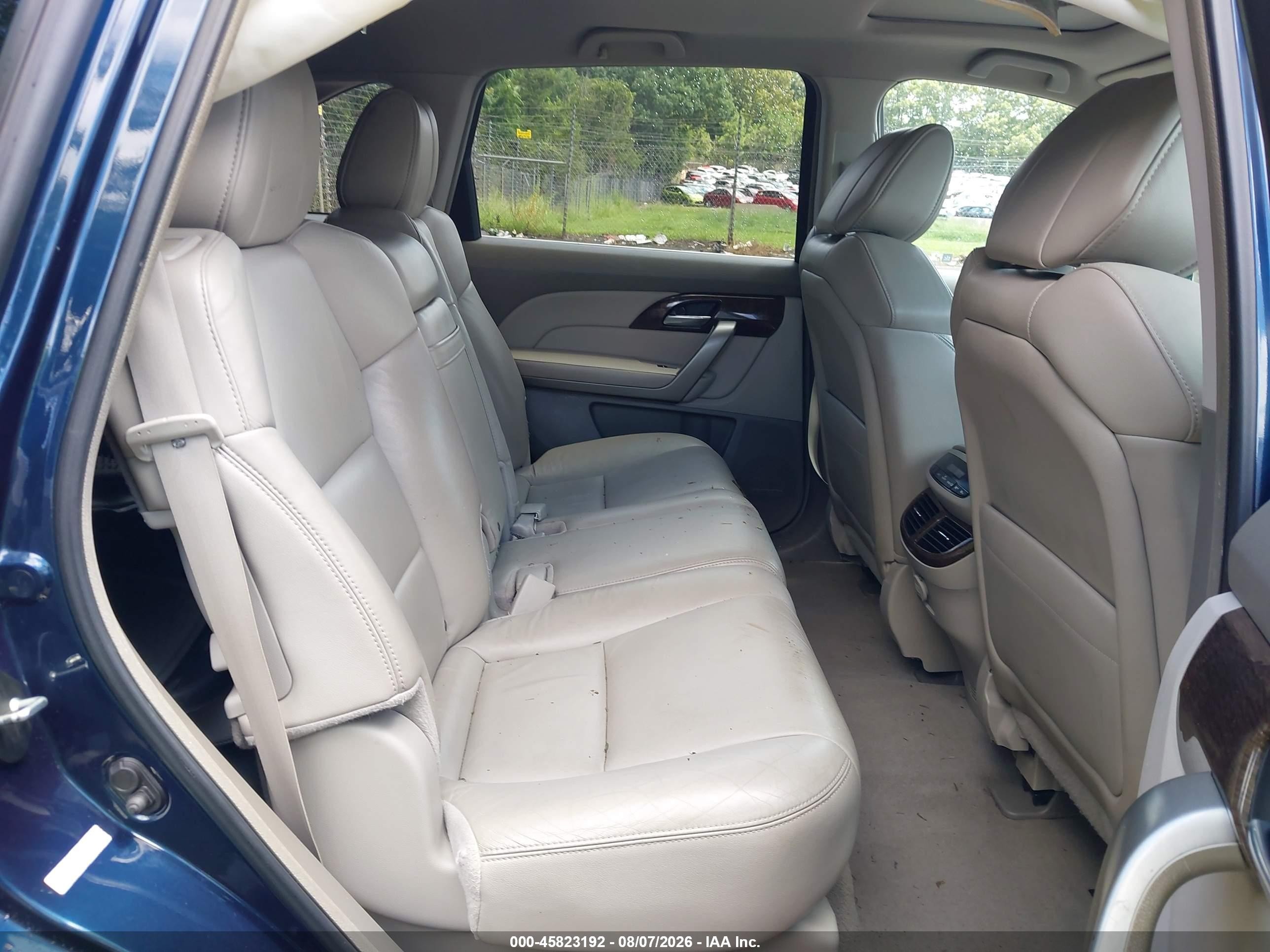 2013 Acura Mdx Technology Package Blue vin: 2HNYD2H35DH516562