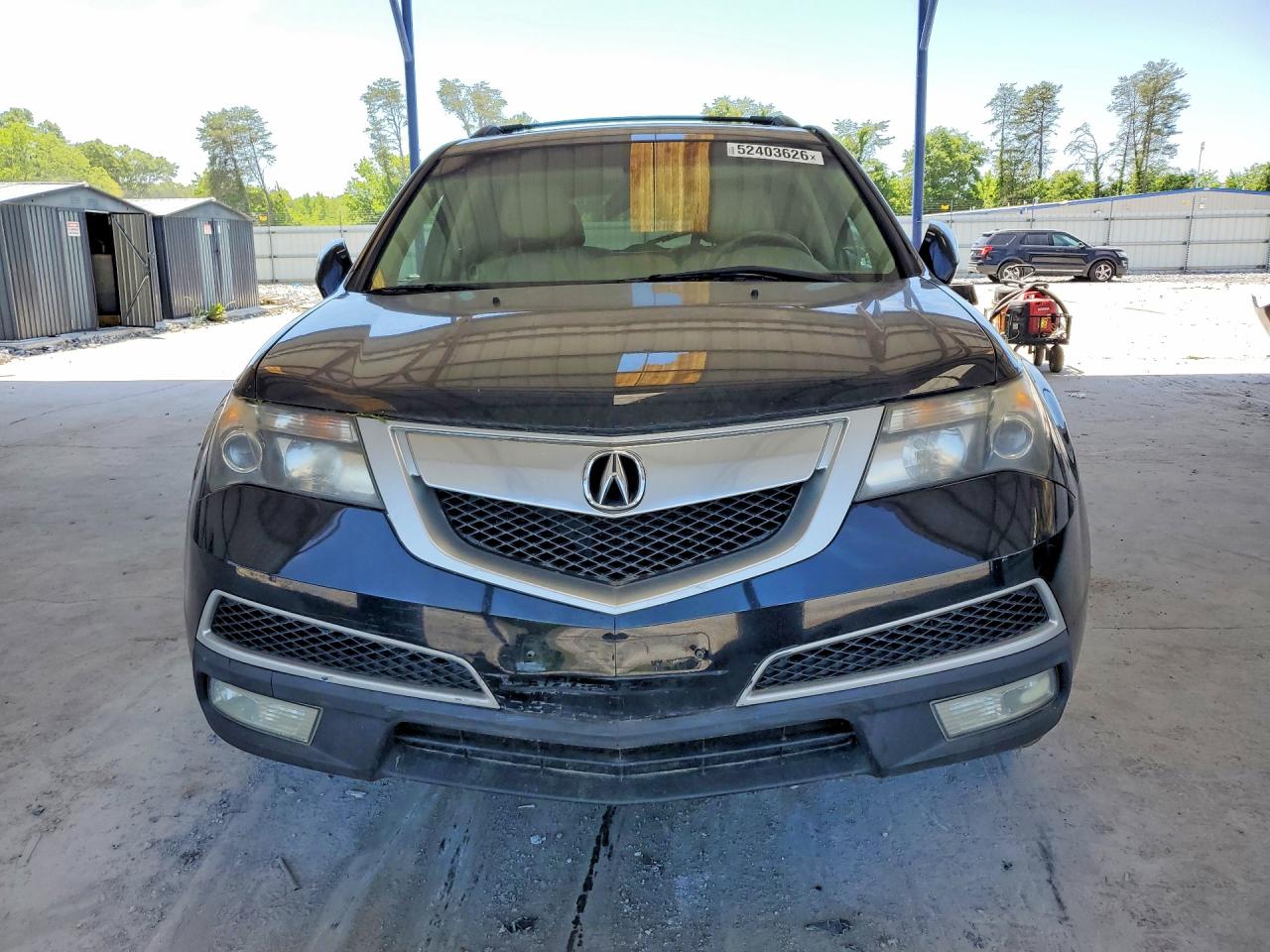 2013 Acura Mdx Technology Black vin: 2HNYD2H35DH524628