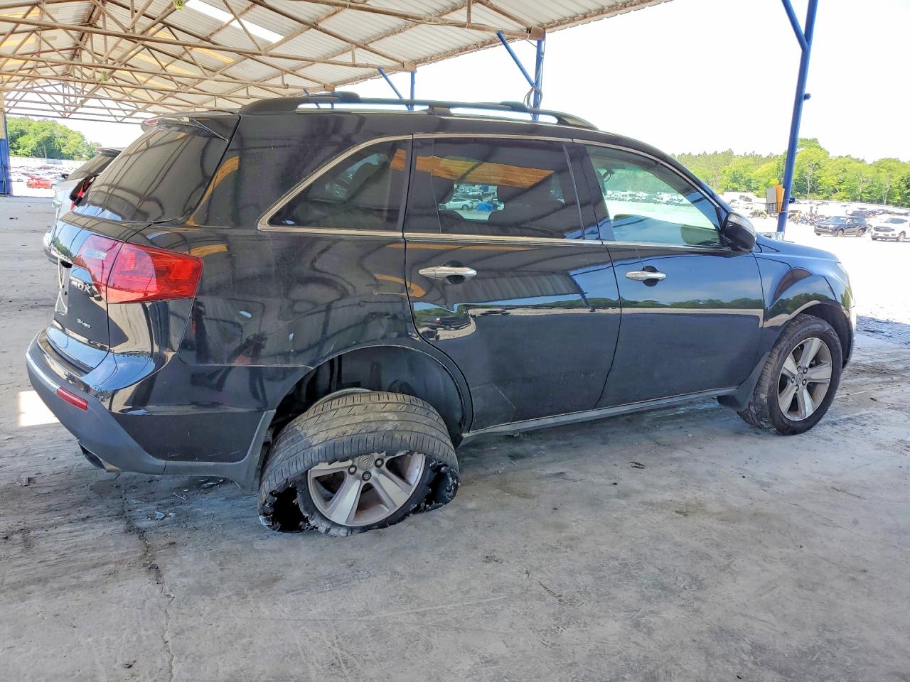 2013 Acura Mdx Technology Black vin: 2HNYD2H35DH524628