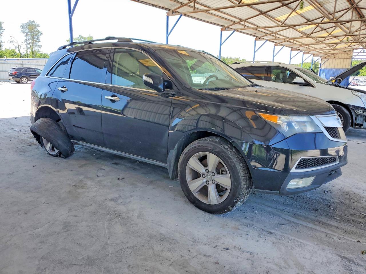 2013 Acura Mdx Technology Black vin: 2HNYD2H35DH524628