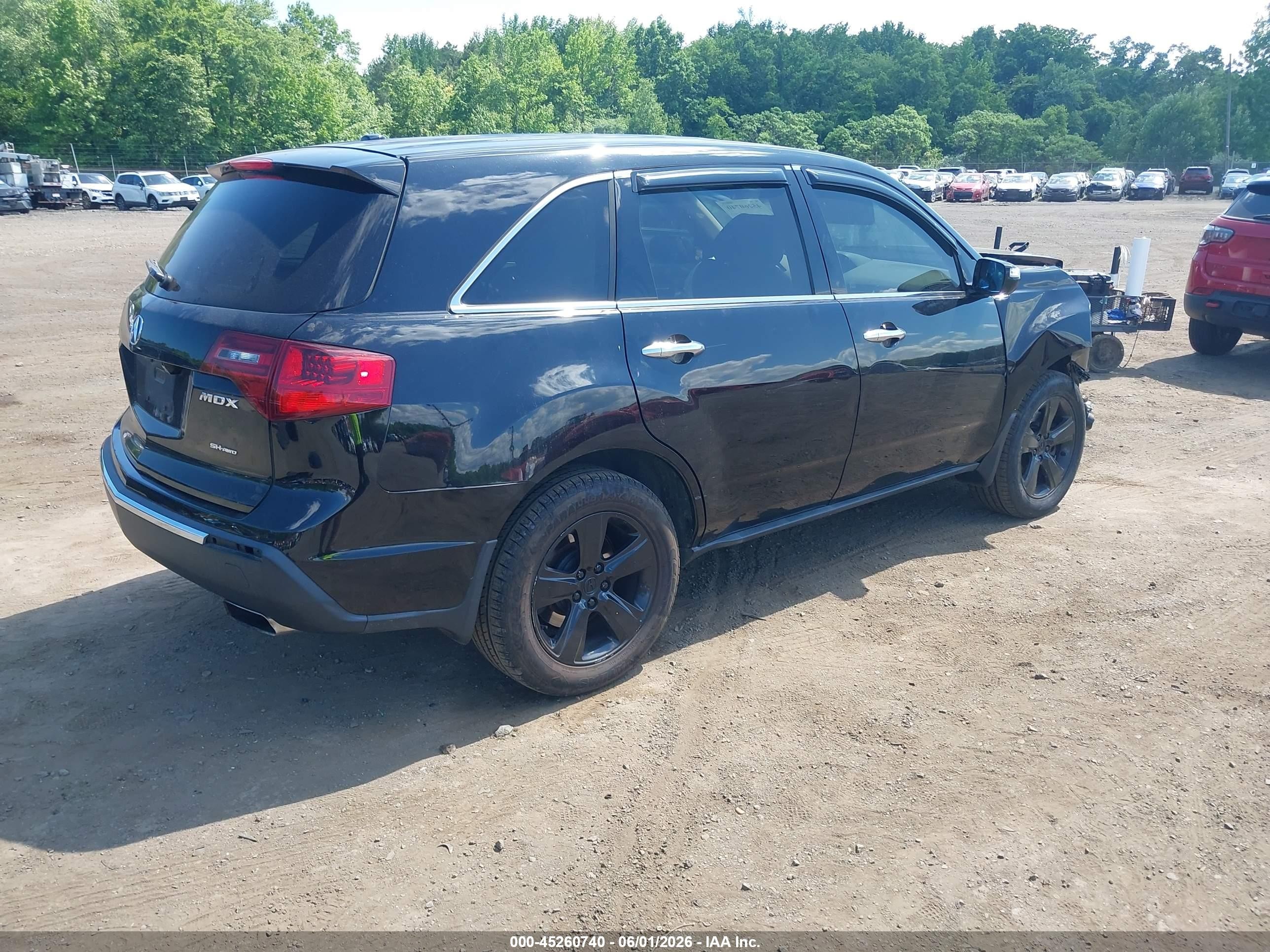 2013 Acura Mdx Technology Package Black vin: 2HNYD2H35DH524631