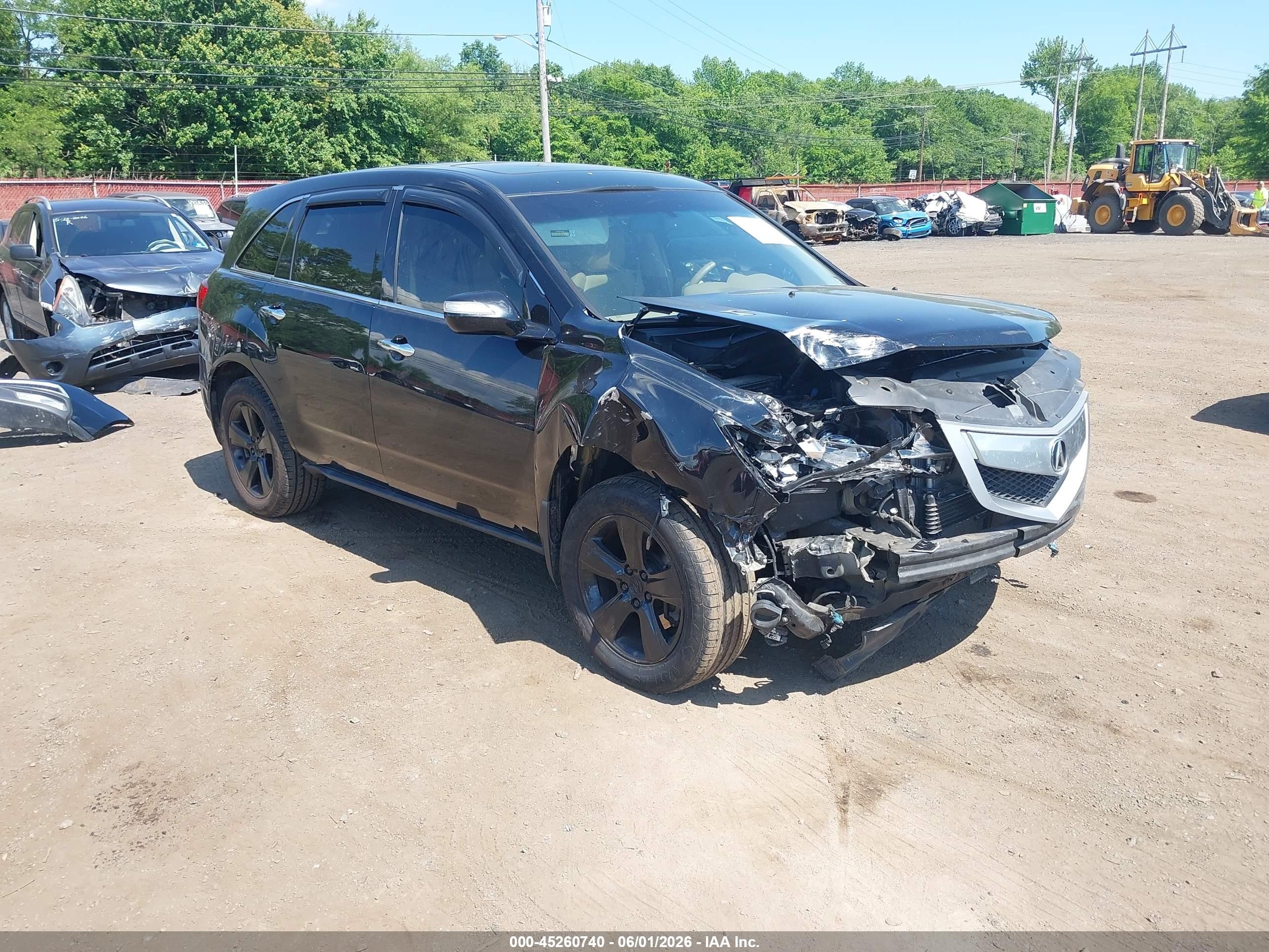 2013 Acura Mdx Technology Package Black vin: 2HNYD2H35DH524631