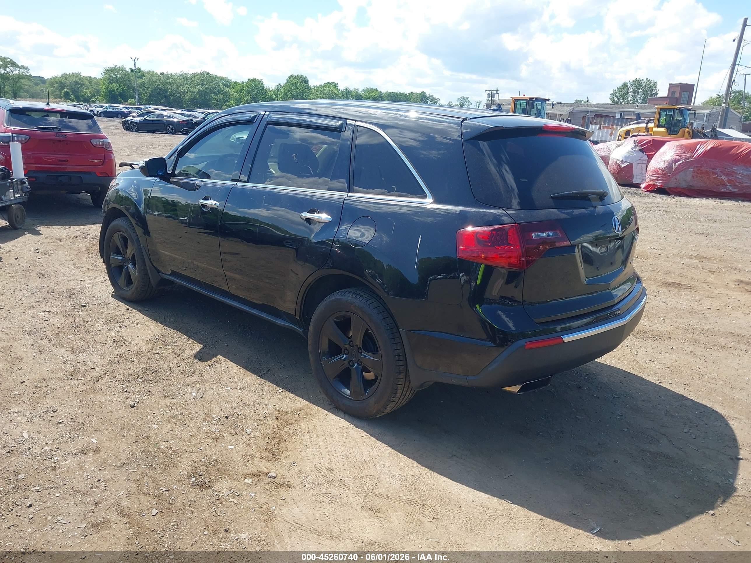 2013 Acura Mdx Technology Package Black vin: 2HNYD2H35DH524631