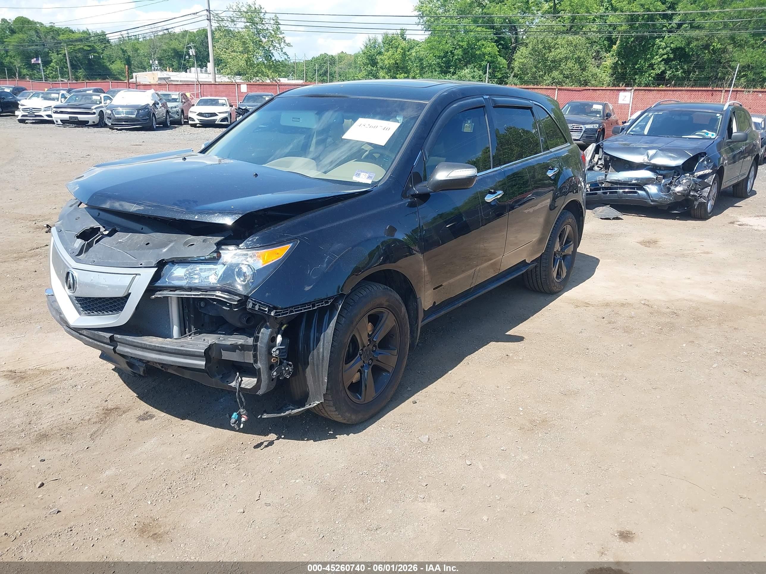 2013 Acura Mdx Technology Package Black vin: 2HNYD2H35DH524631