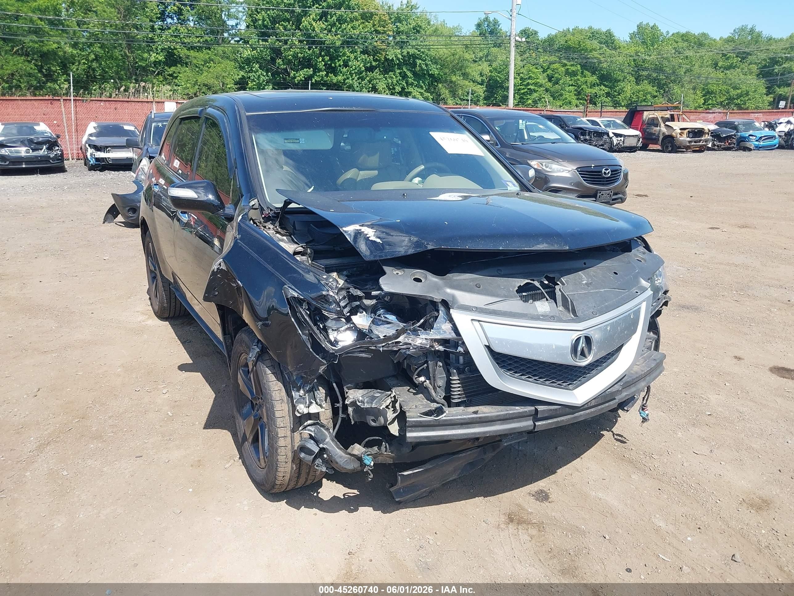 2013 Acura Mdx Technology Package Black vin: 2HNYD2H35DH524631
