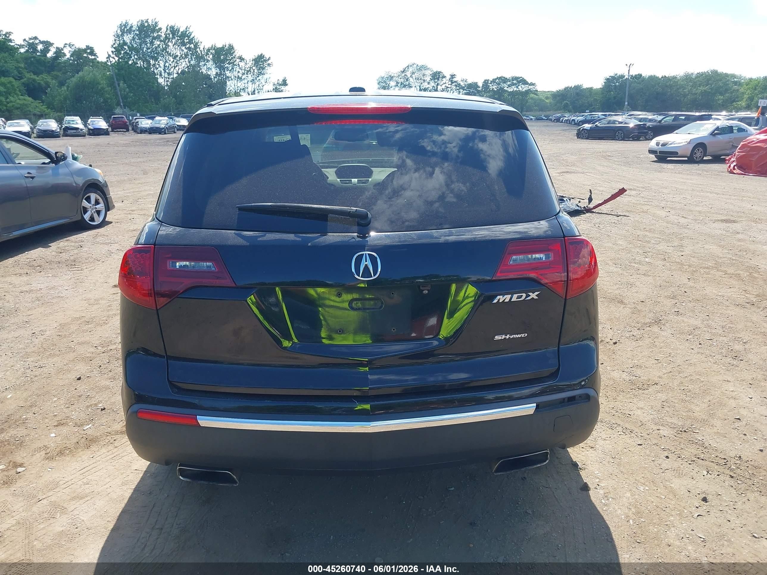 2013 Acura Mdx Technology Package Black vin: 2HNYD2H35DH524631