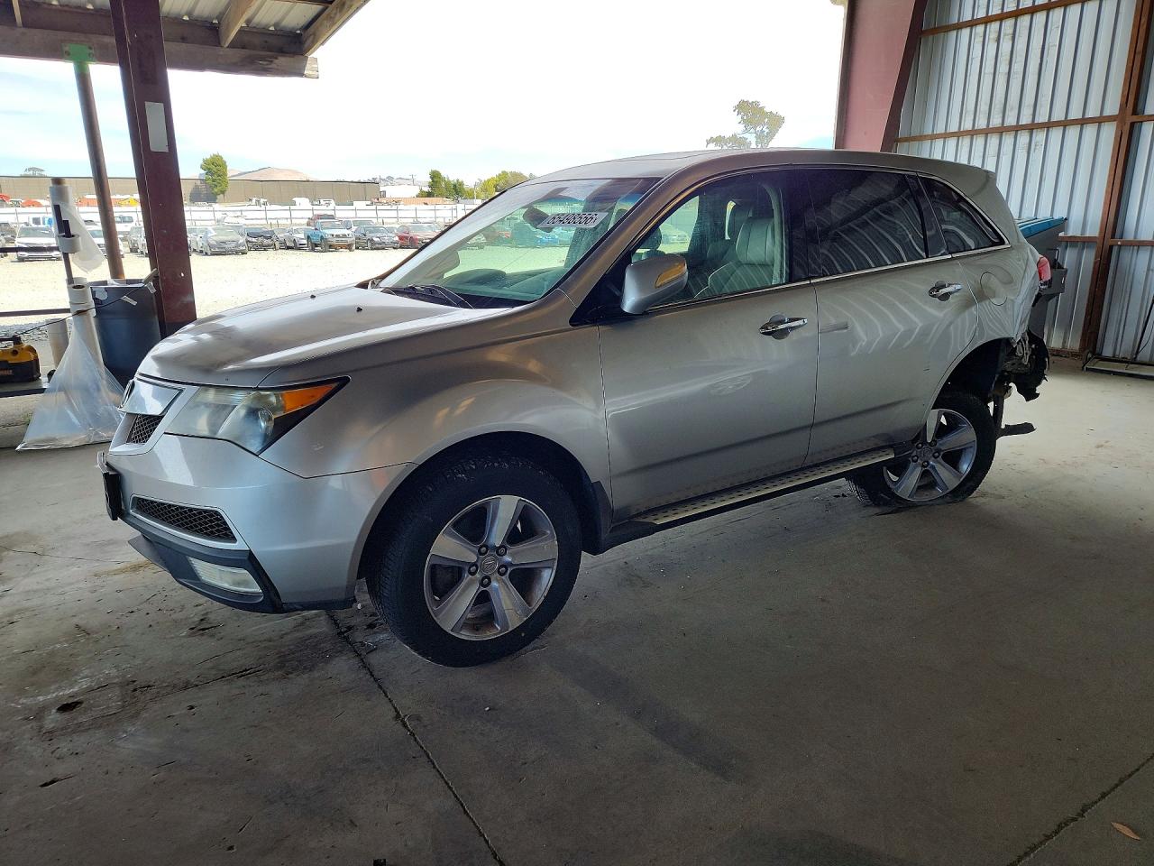 2012 Acura Mdx Technology Silver vin: 2HNYD2H36CH508890