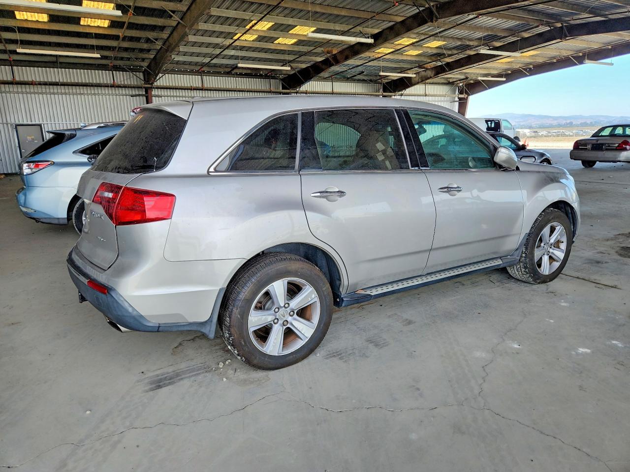 2012 Acura Mdx Technology Silver vin: 2HNYD2H36CH508890