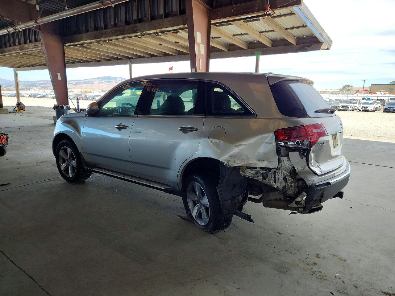 2012 Acura Mdx Technology Silver vin: 2HNYD2H36CH508890
