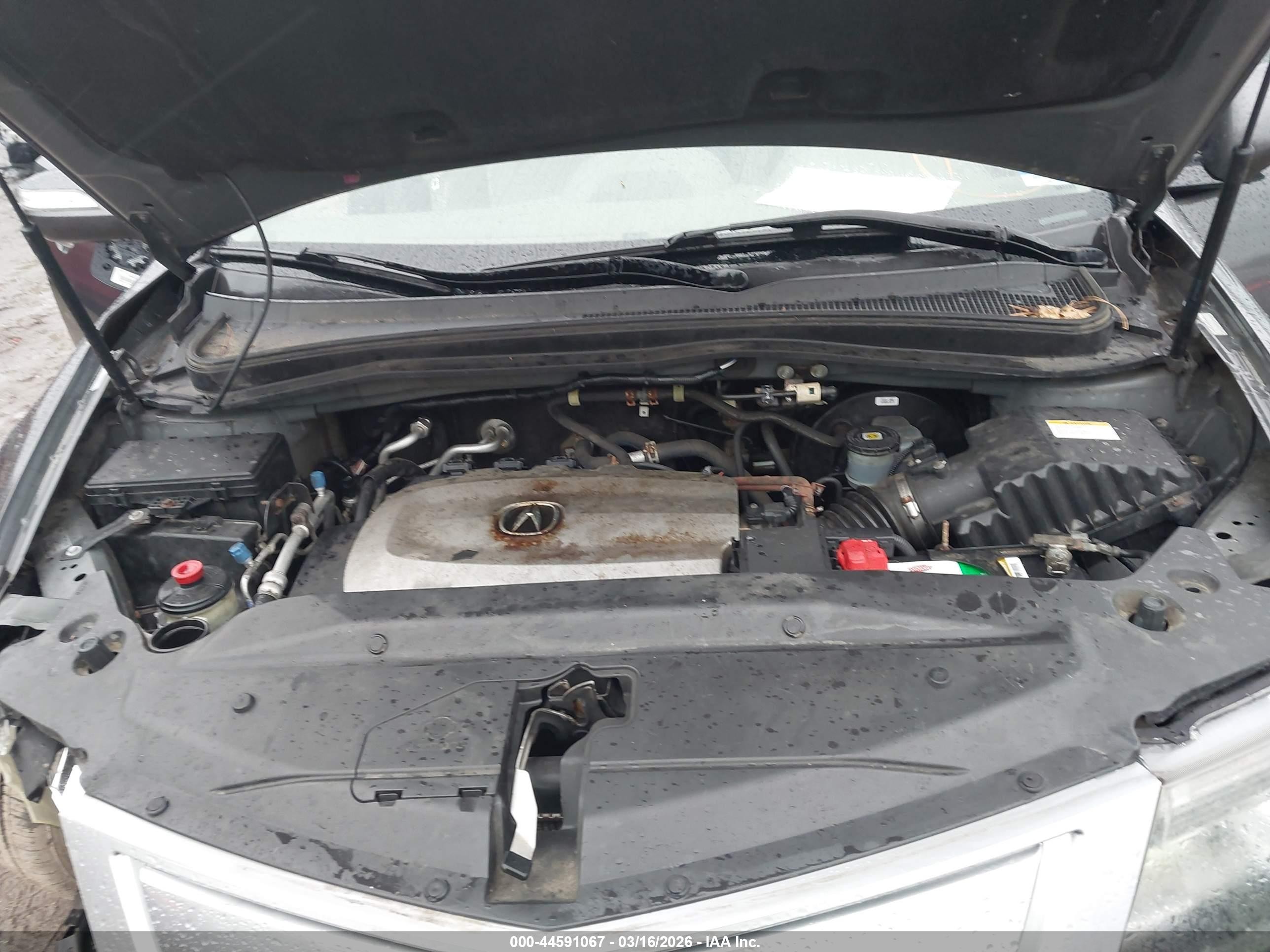 2012 Acura Mdx Technology Package Gray vin: 2HNYD2H36CH509747