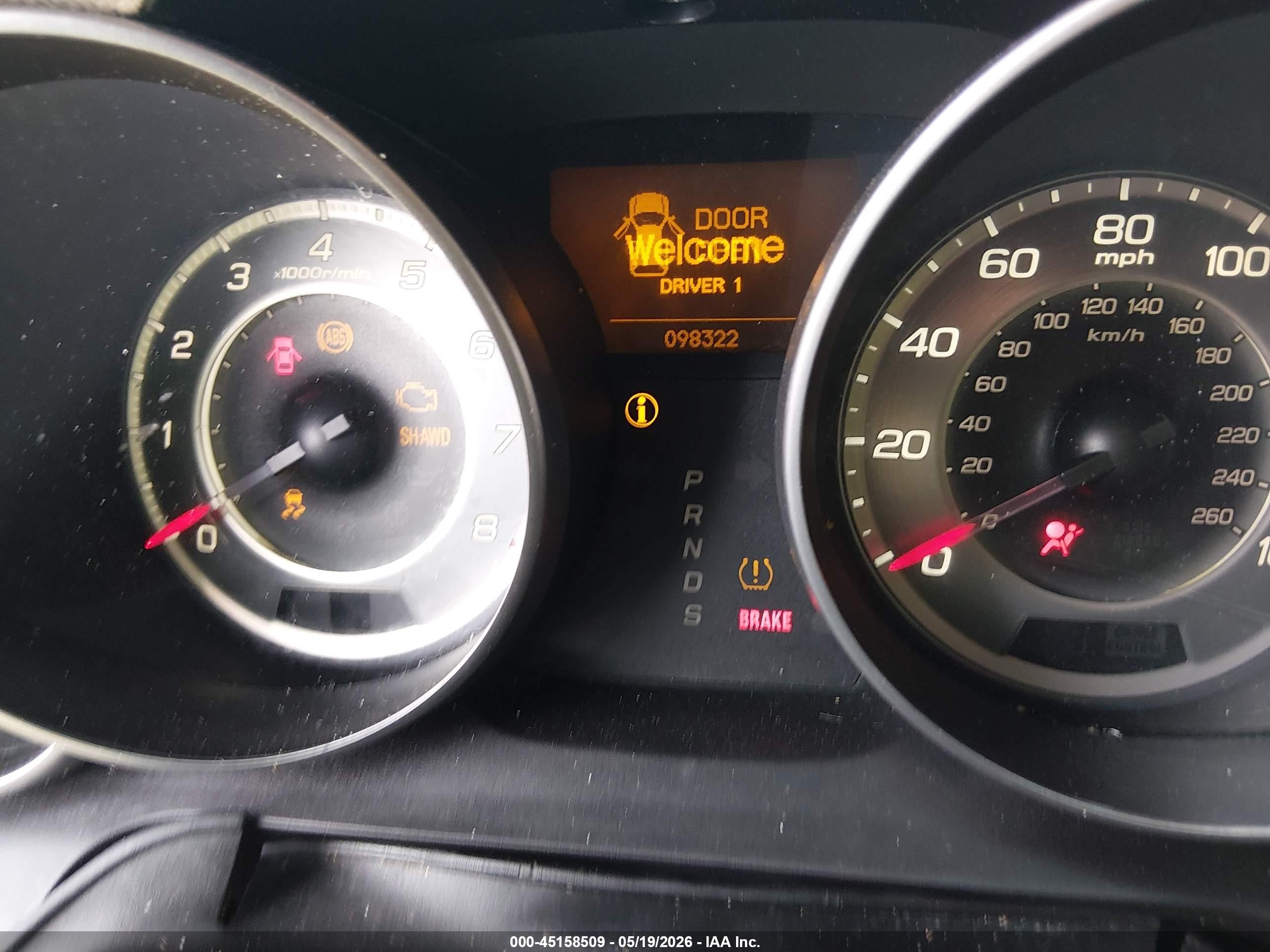 2012 Acura Mdx Technology Package White vin: 2HNYD2H36CH510686