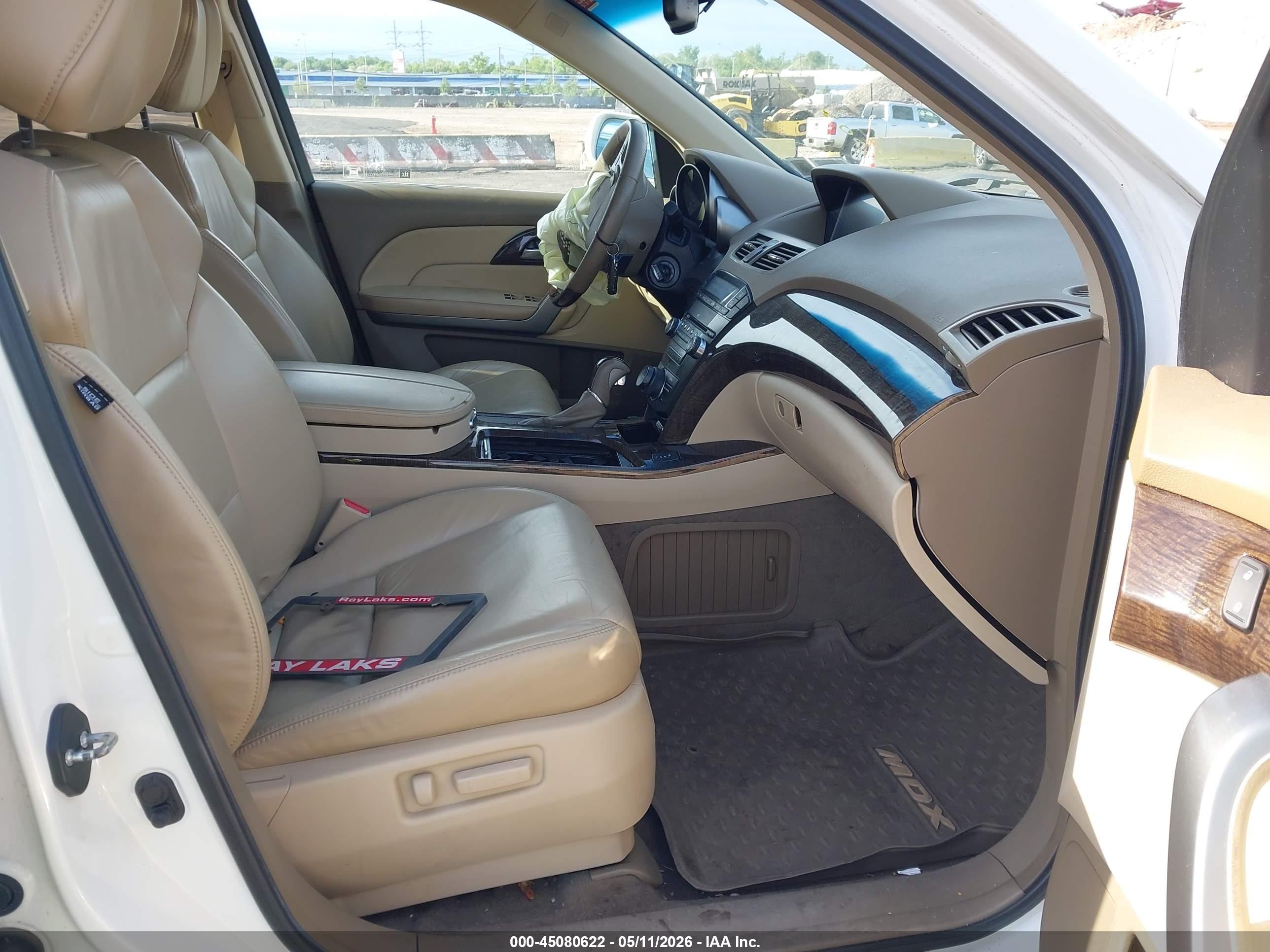 2012 Acura Mdx Technology Package Белый vin: 2HNYD2H36CH512695