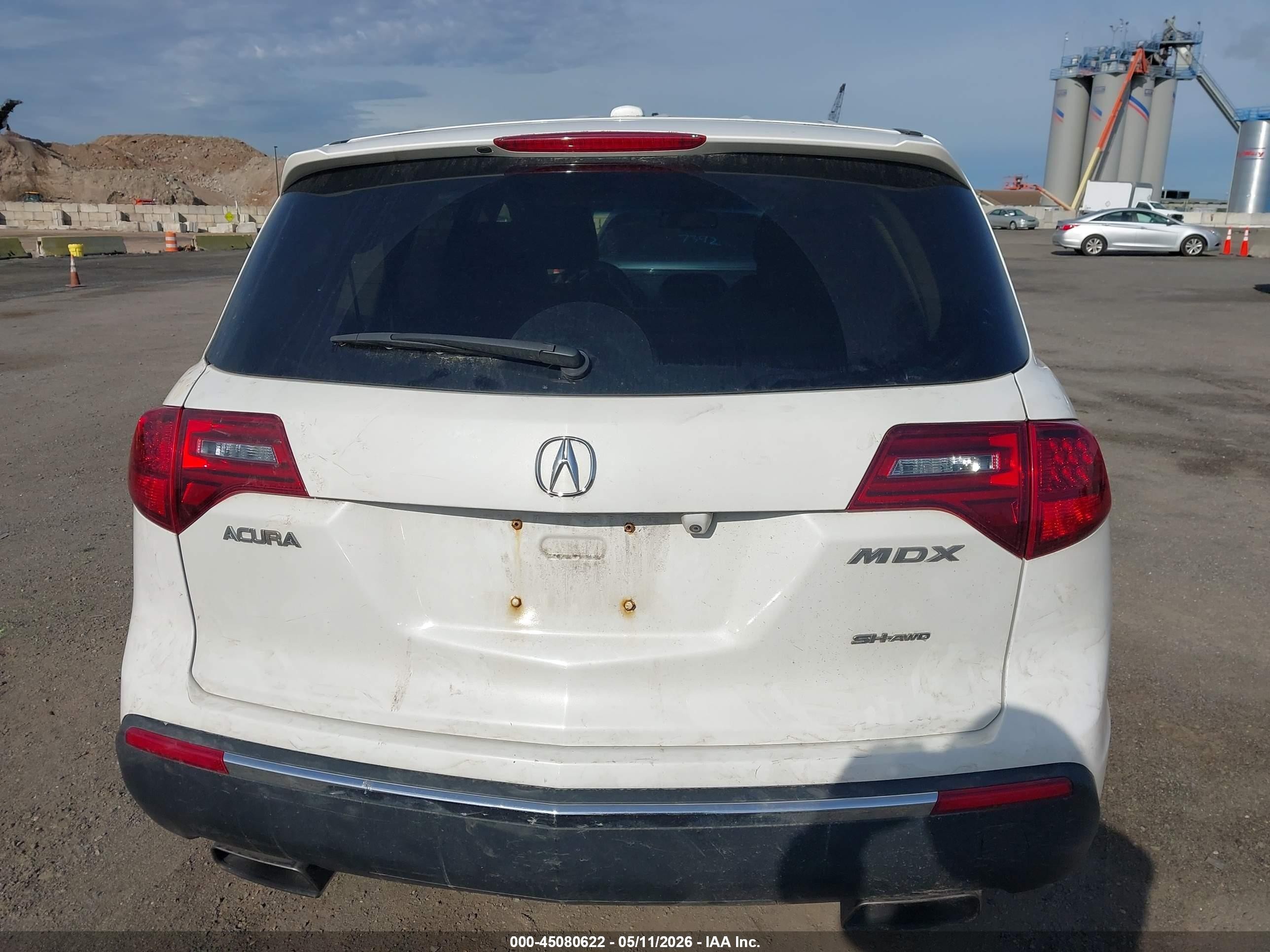2012 Acura Mdx Technology Package Белый vin: 2HNYD2H36CH512695