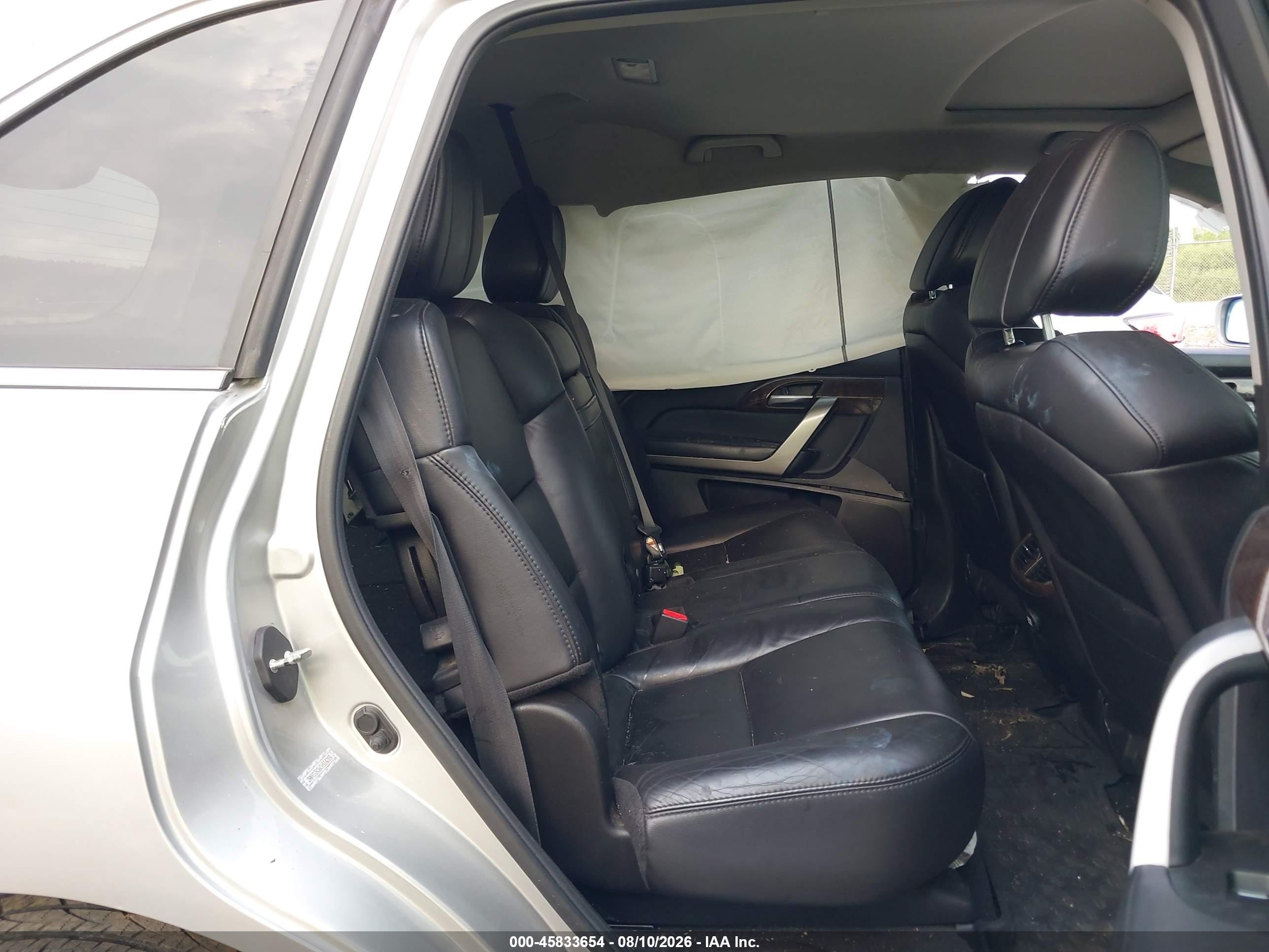 2012 Acura Mdx Technology Package Silver vin: 2HNYD2H36CH514205