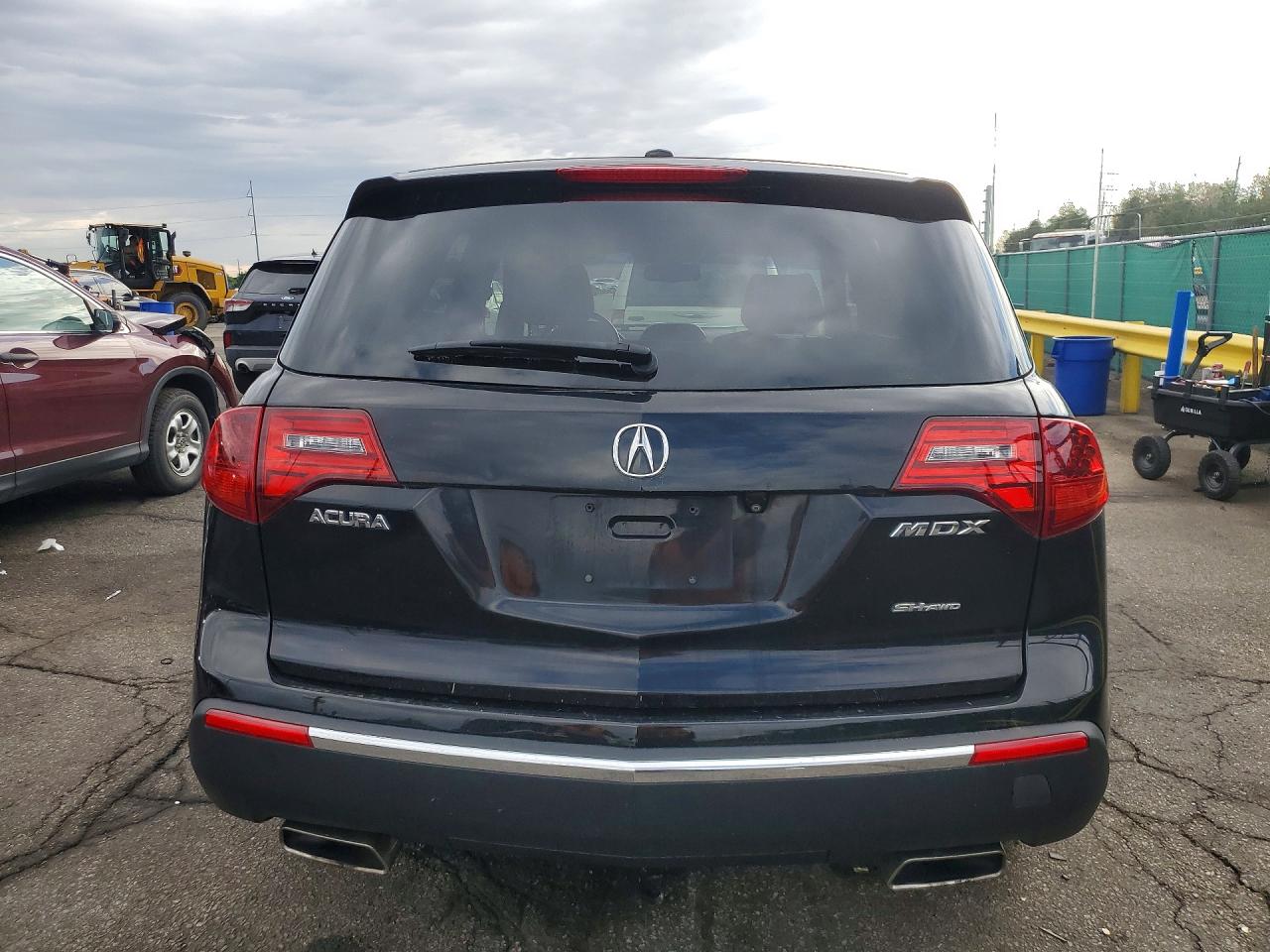 2012 Acura Mdx Technology Black vin: 2HNYD2H36CH515984