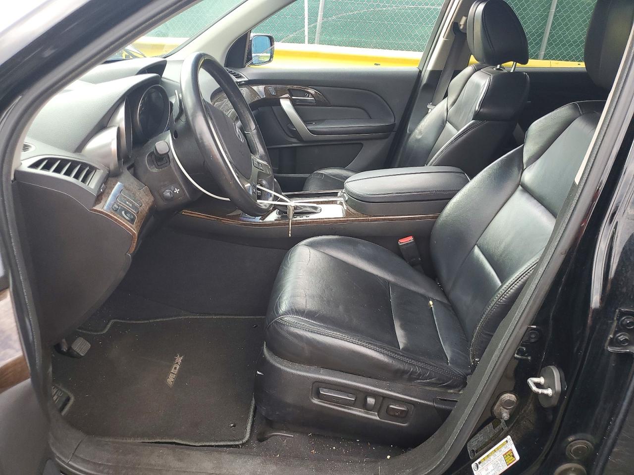 2012 Acura Mdx Technology Black vin: 2HNYD2H36CH515984