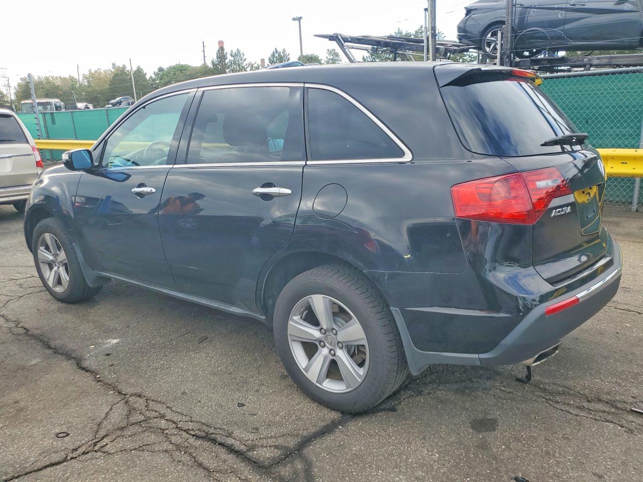 2012 Acura Mdx Technology Black vin: 2HNYD2H36CH515984