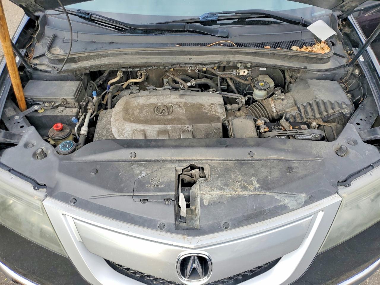 2012 Acura Mdx Technology Black vin: 2HNYD2H36CH515984