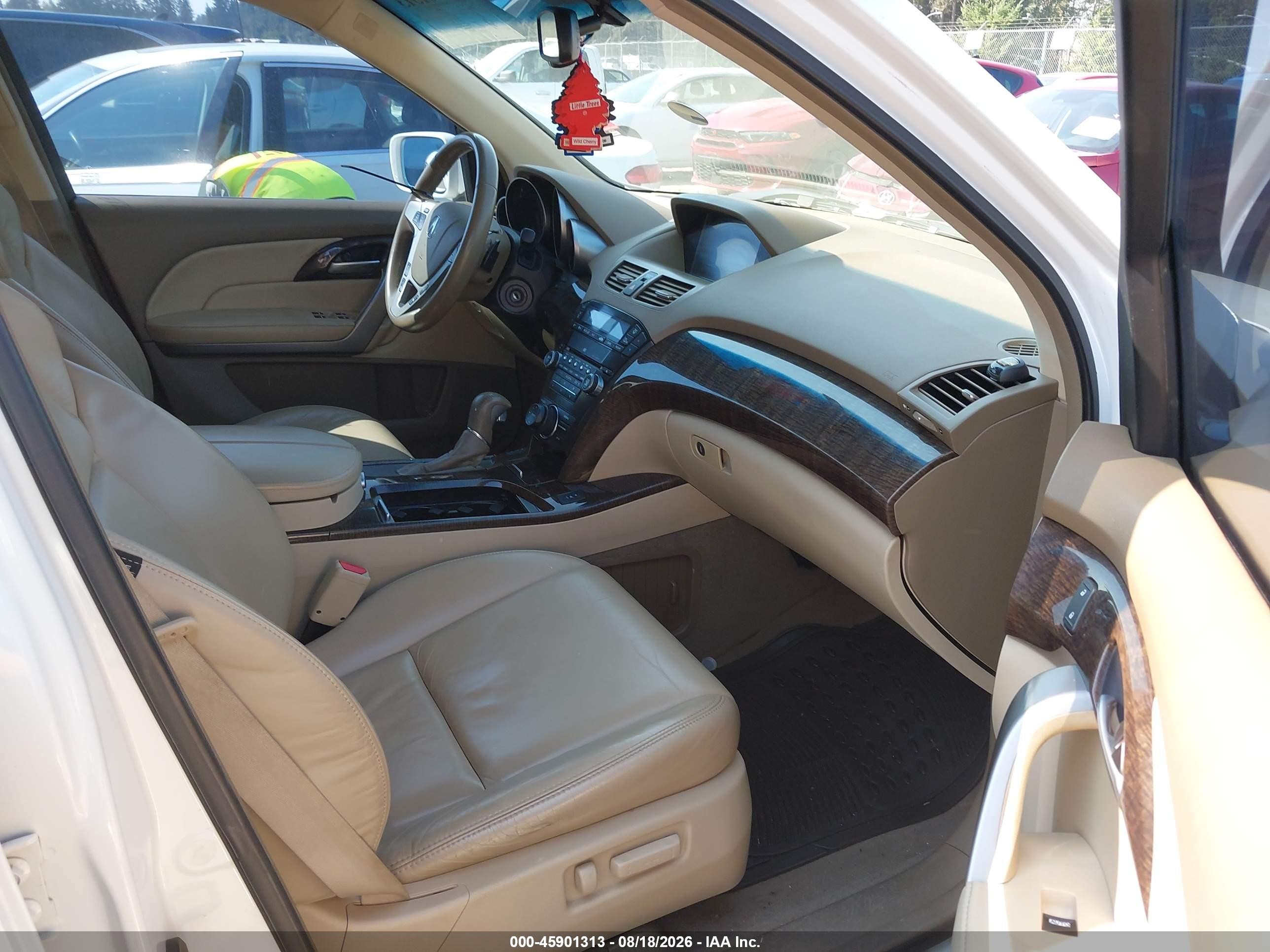 2012 Acura Mdx Technology Package White vin: 2HNYD2H36CH517704