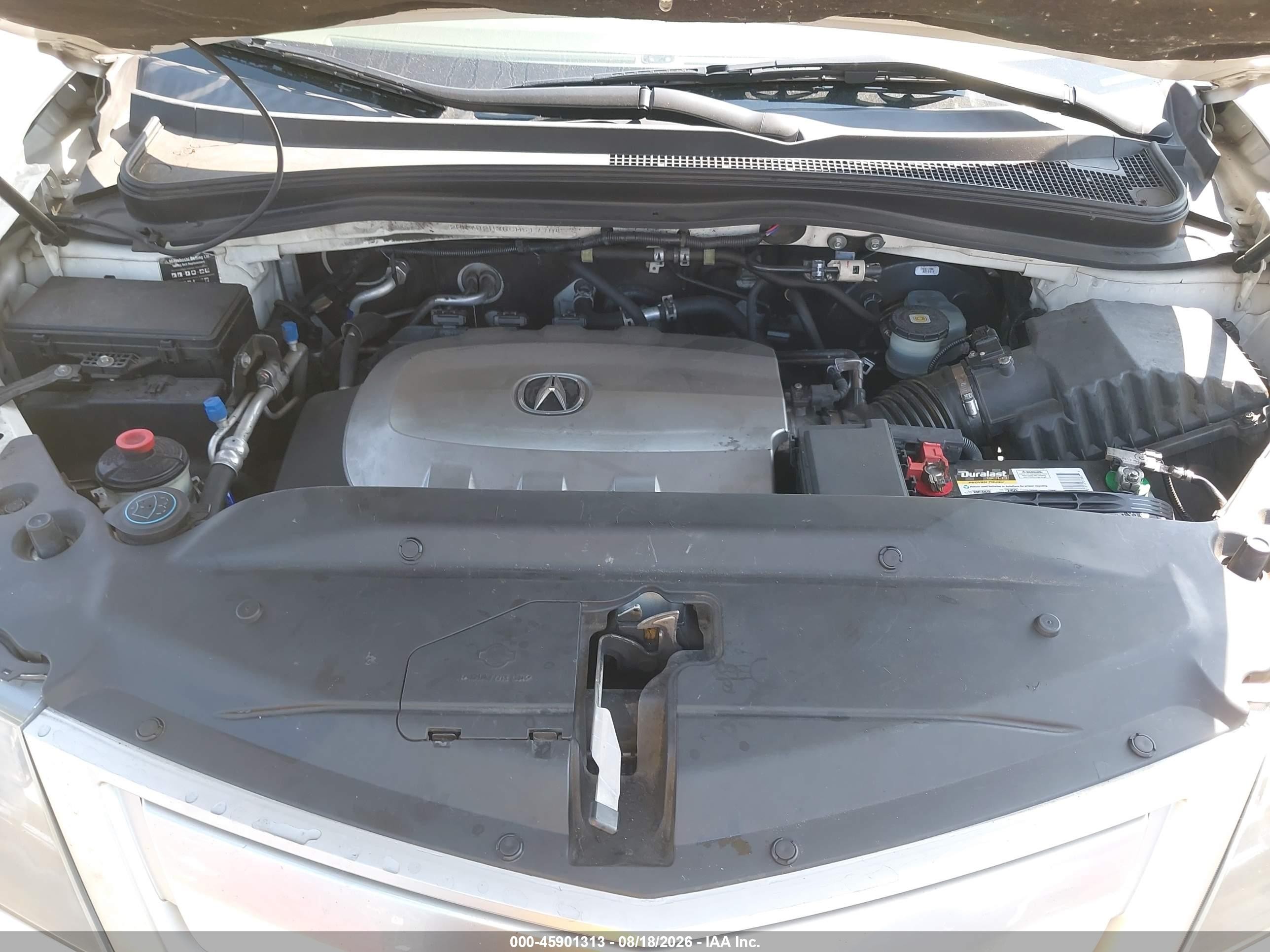 2012 Acura Mdx Technology Package White vin: 2HNYD2H36CH517704