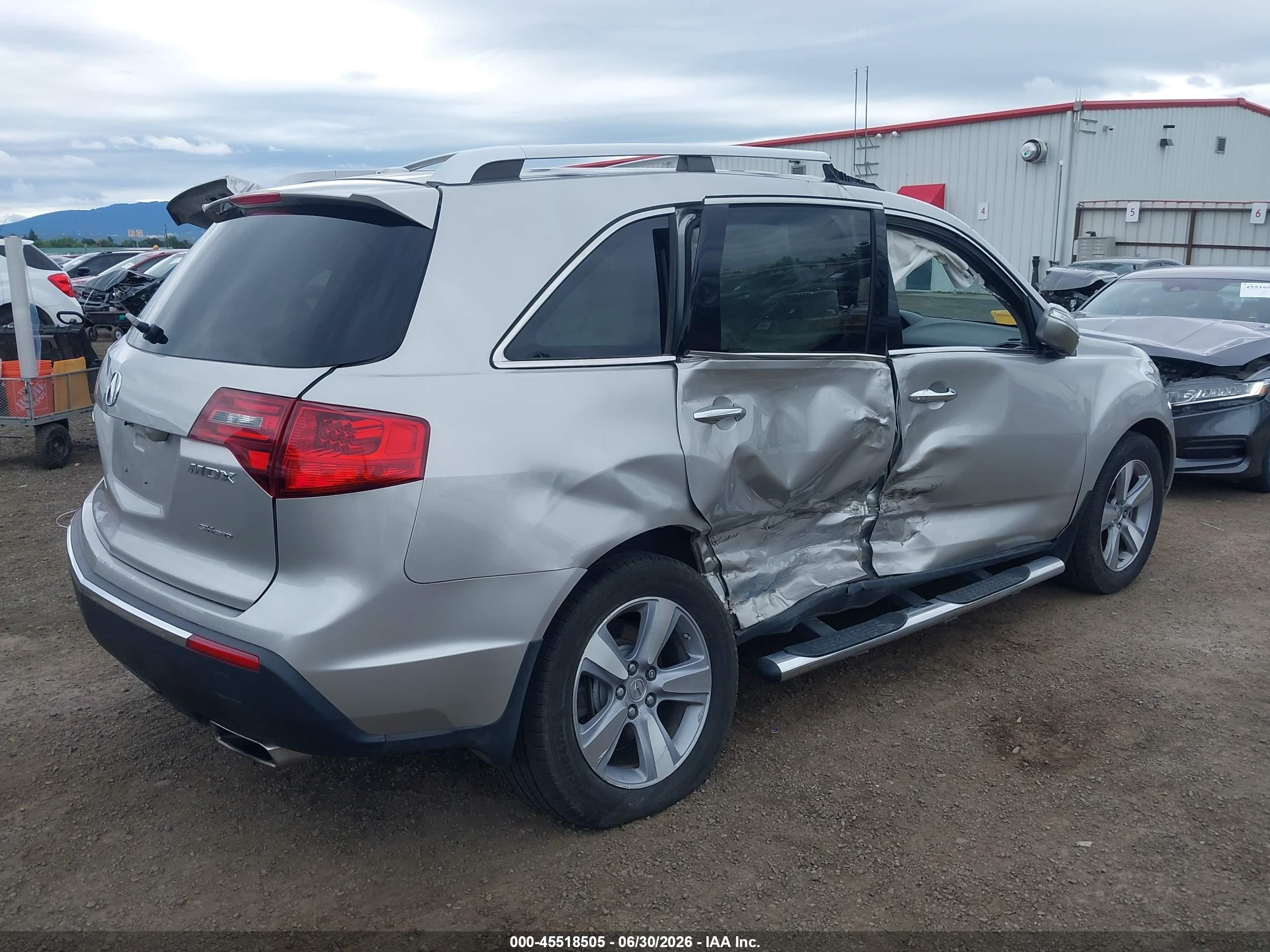 2012 Acura Mdx Technology Package Серебряный vin: 2HNYD2H36CH528900