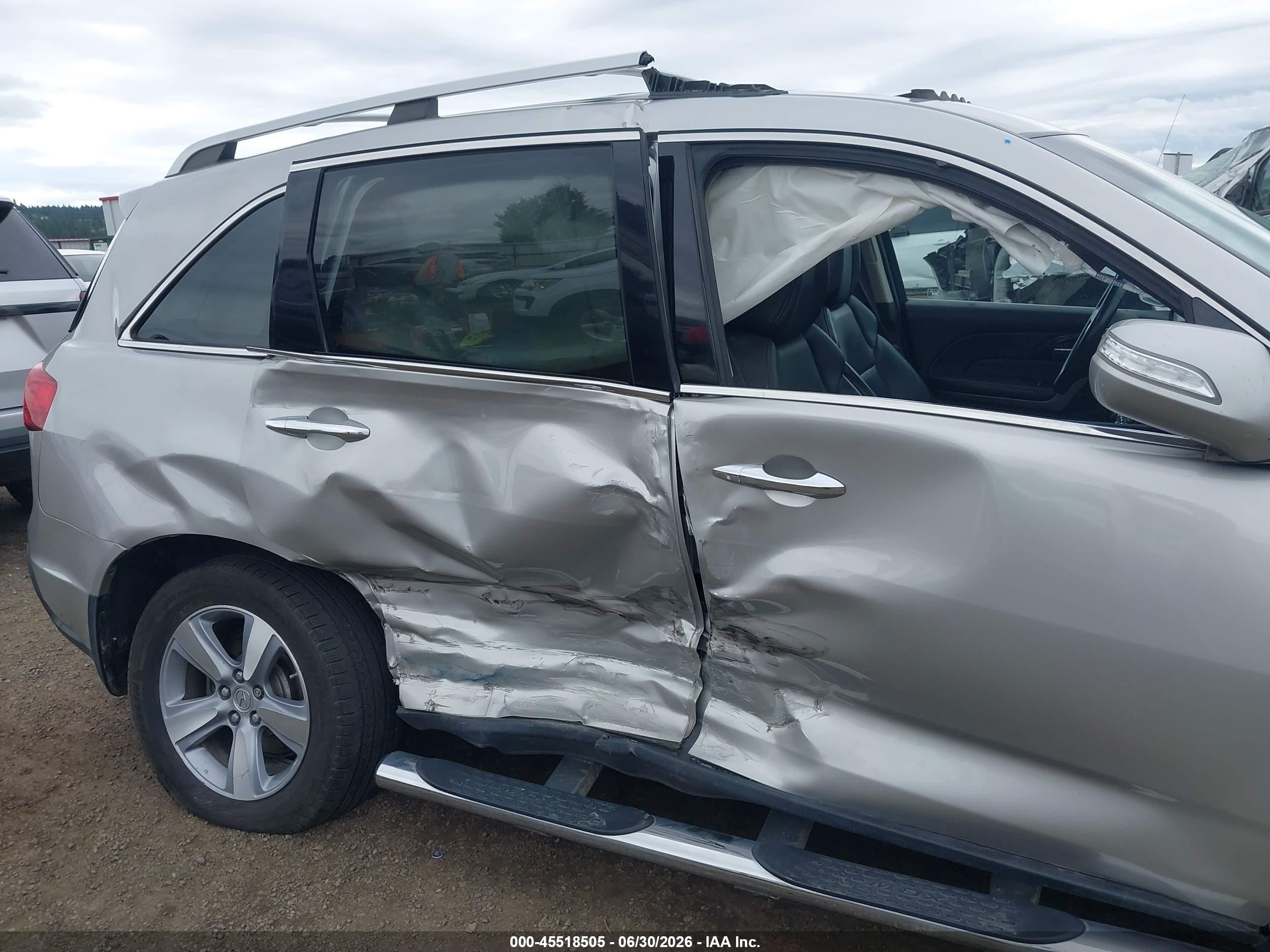2012 Acura Mdx Technology Package Серебряный vin: 2HNYD2H36CH528900