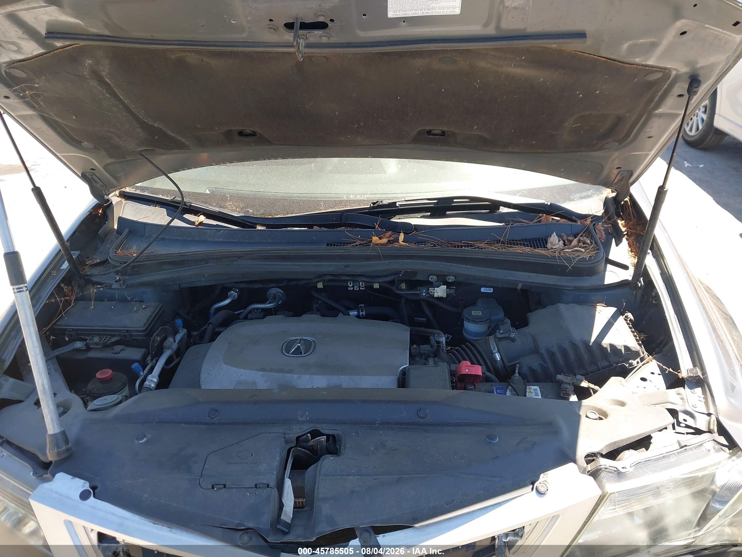 2012 Acura Mdx Technology Package Gray vin: 2HNYD2H36CH533367