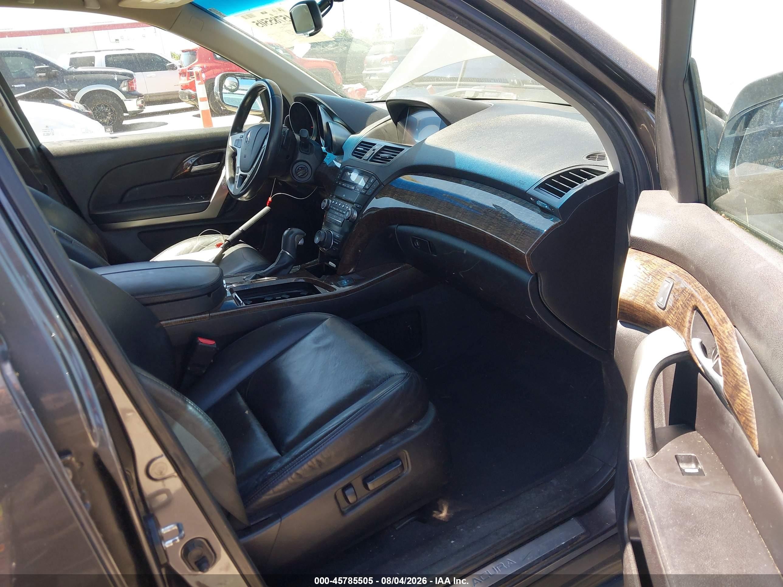 2012 Acura Mdx Technology Package Gray vin: 2HNYD2H36CH533367